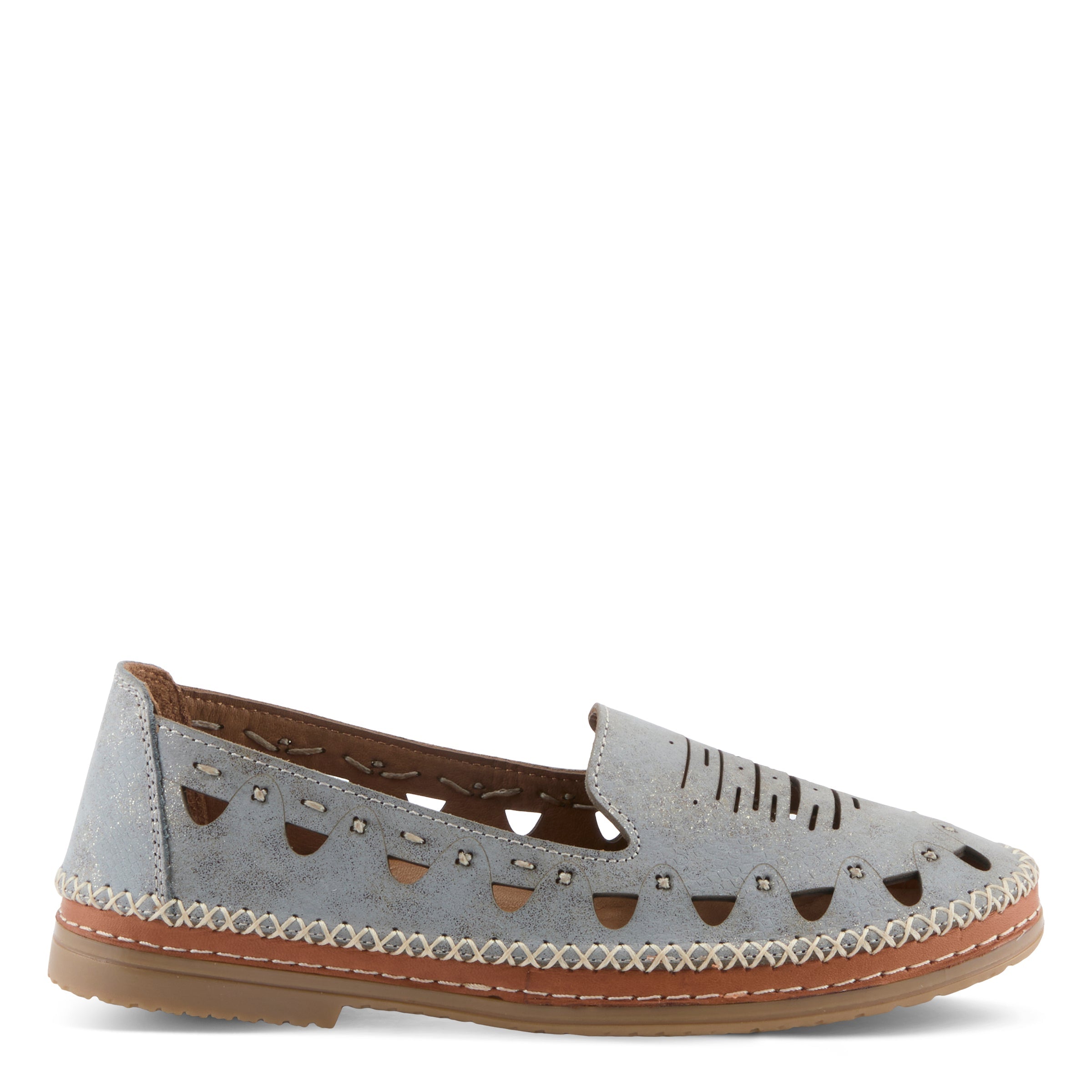 Spring Step SPRING STEP ANOURA SHOES shoe in slate croco with comfortable everyday design