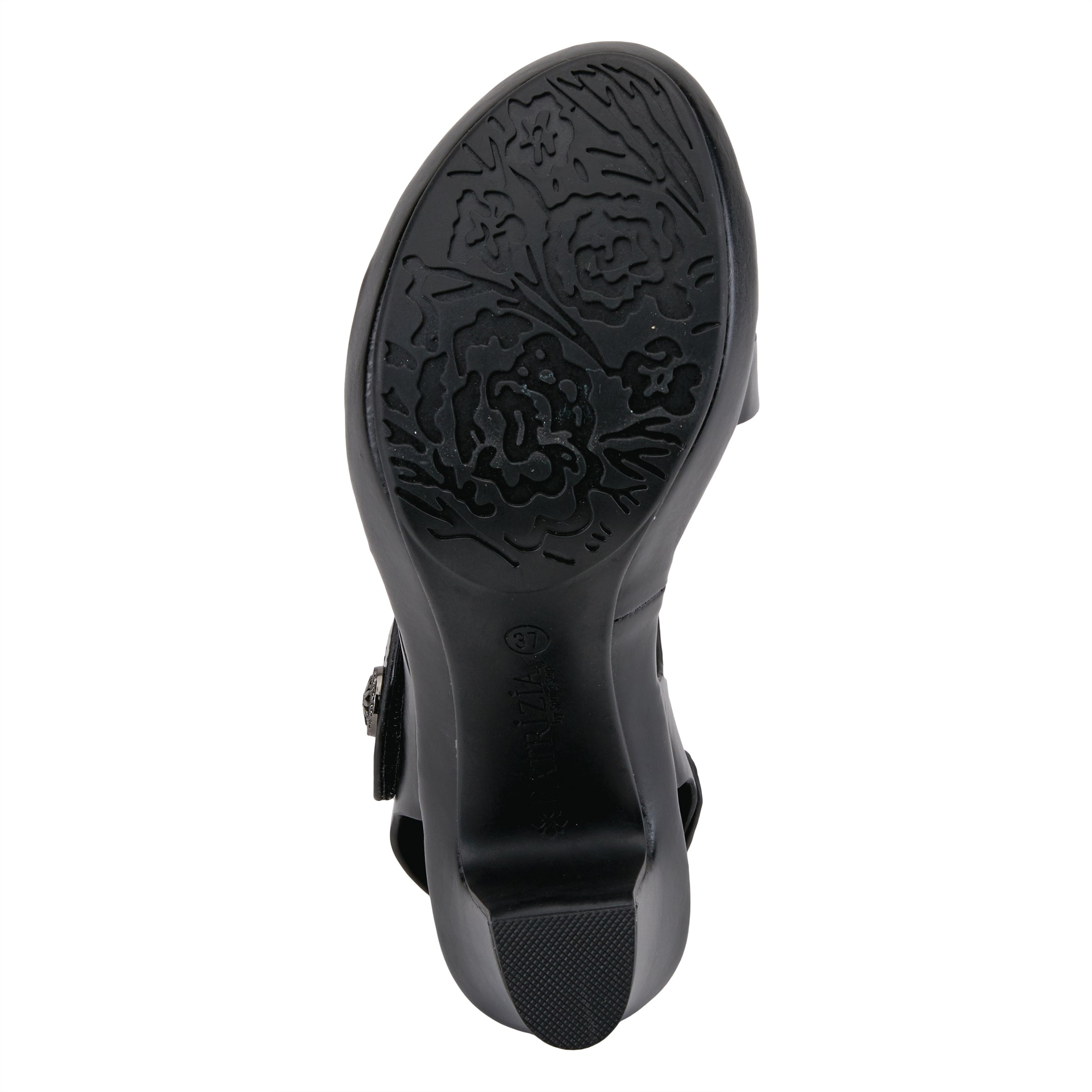 Patrizia PATRIZIA ASYMADADE SANDAL sandal in black with stylish fashion design