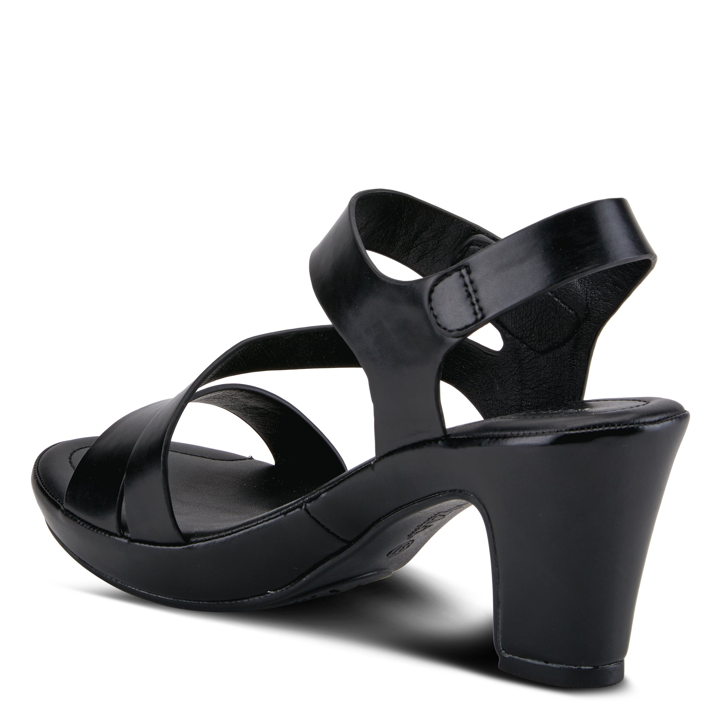 Patrizia PATRIZIA ASYMADADE SANDAL sandal in black with stylish fashion design