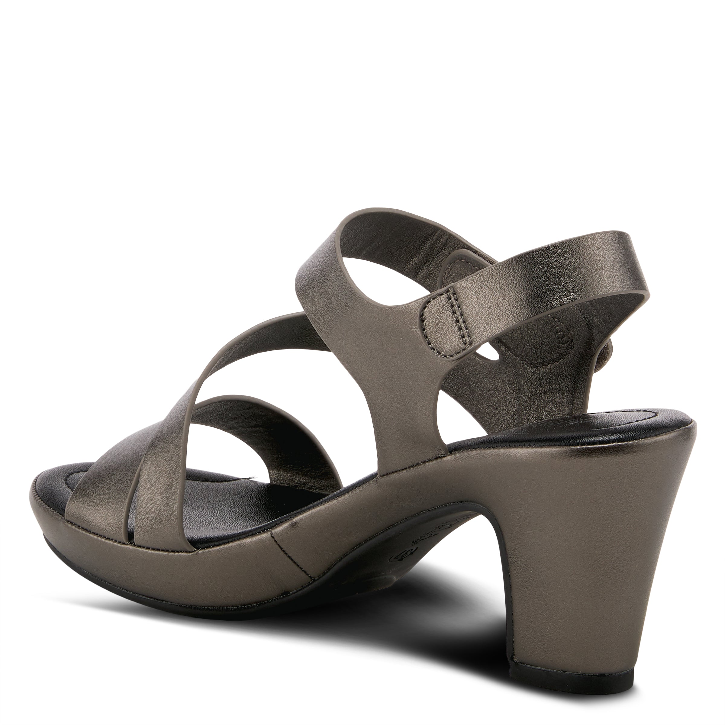 Patrizia PATRIZIA ASYMADADE SANDAL sandal in pewter with stylish fashion design