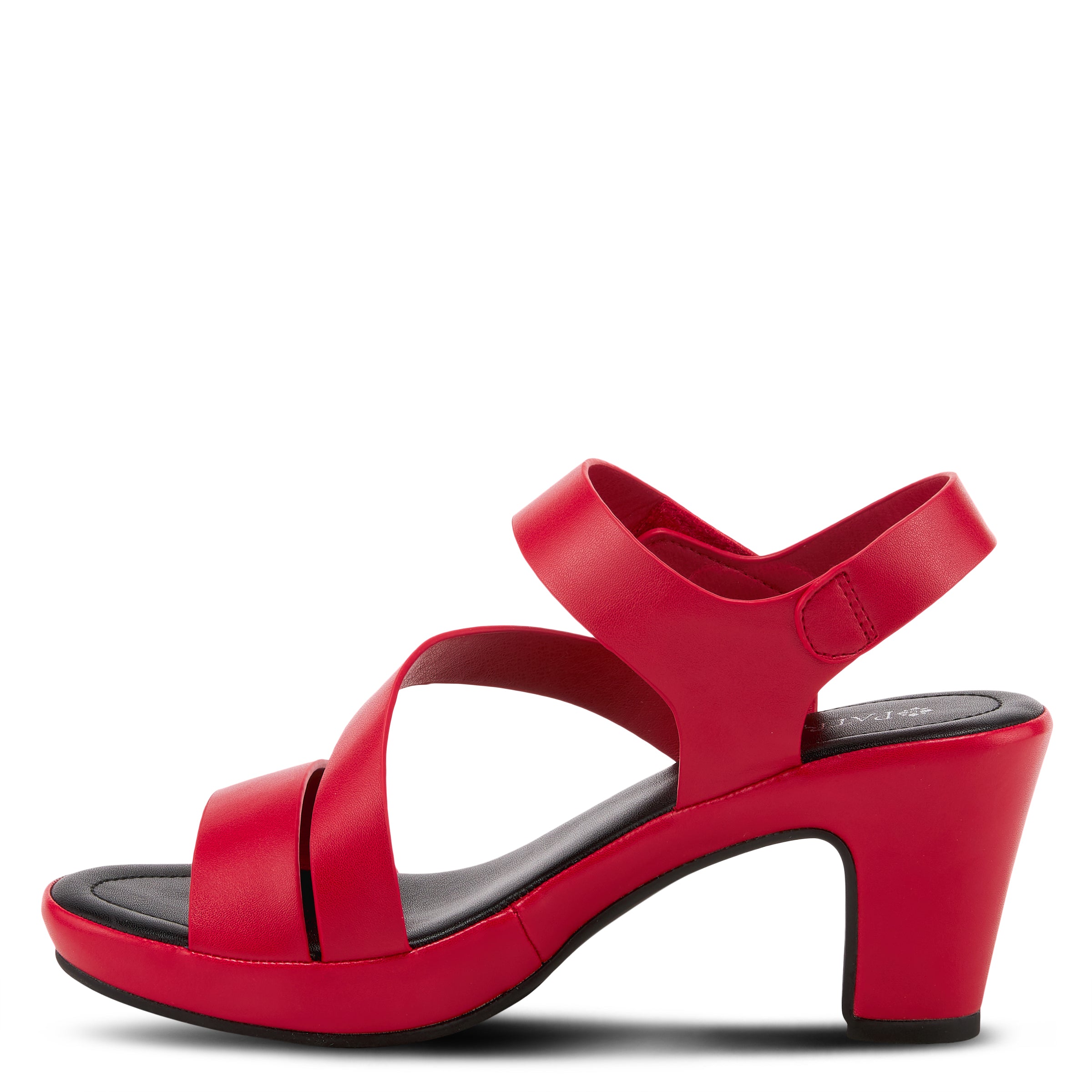 Patrizia PATRIZIA ASYMADADE SANDAL sandal in red with stylish fashion design