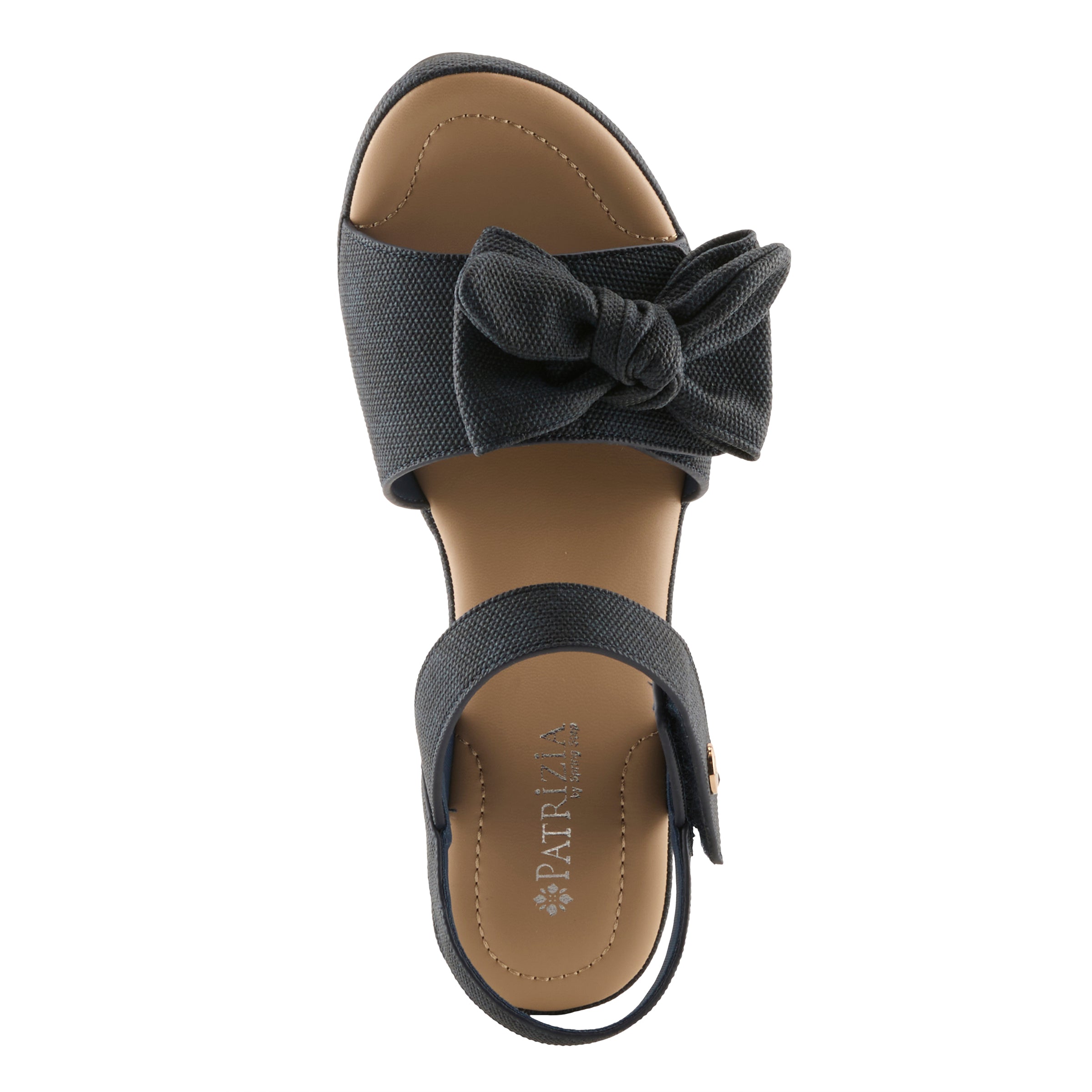 Patrizia PATRIZIA BOWDEE SANDAL sandal in dark denim blue with decorative bow detail