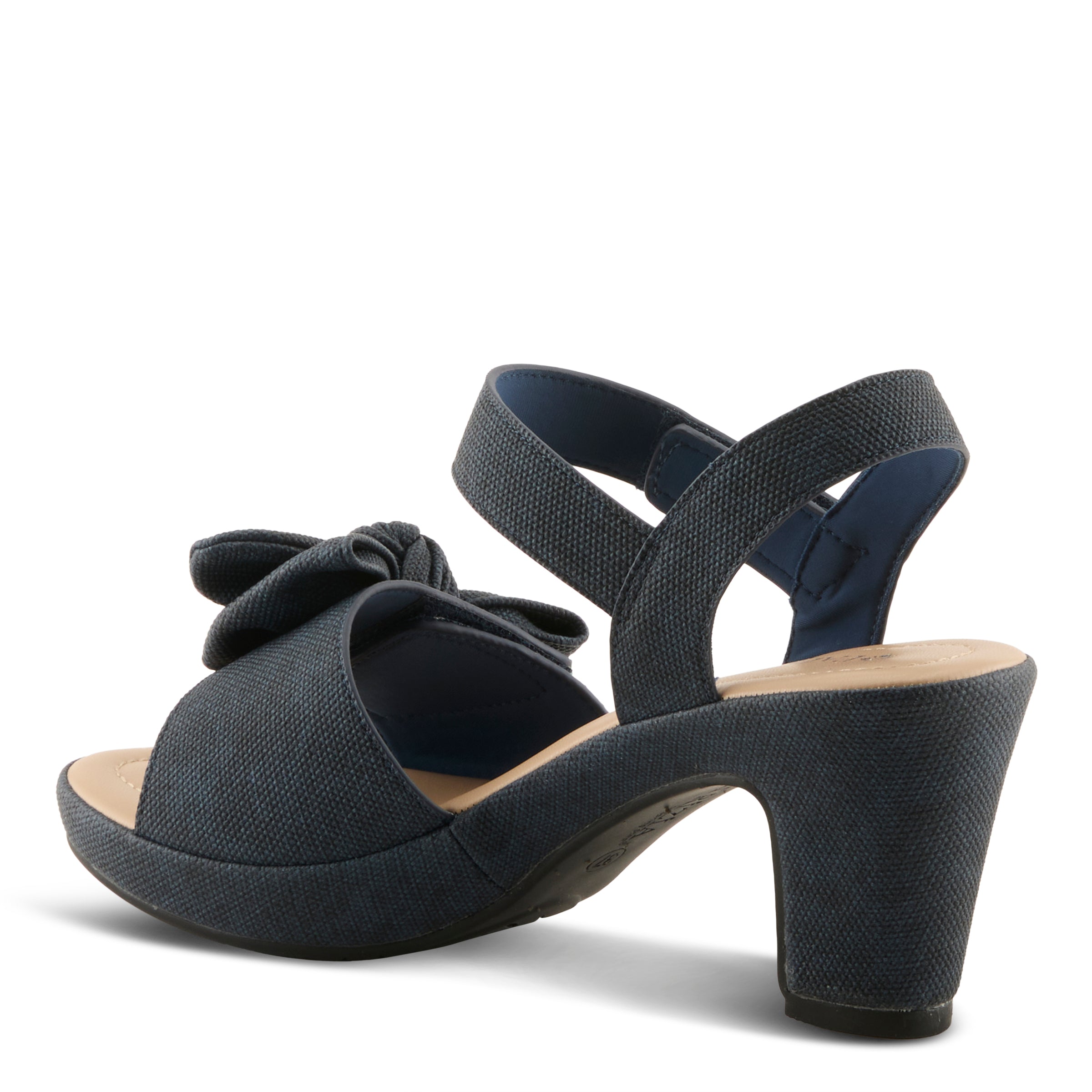 Patrizia PATRIZIA BOWDEE SANDAL sandal in dark denim blue with decorative bow detail