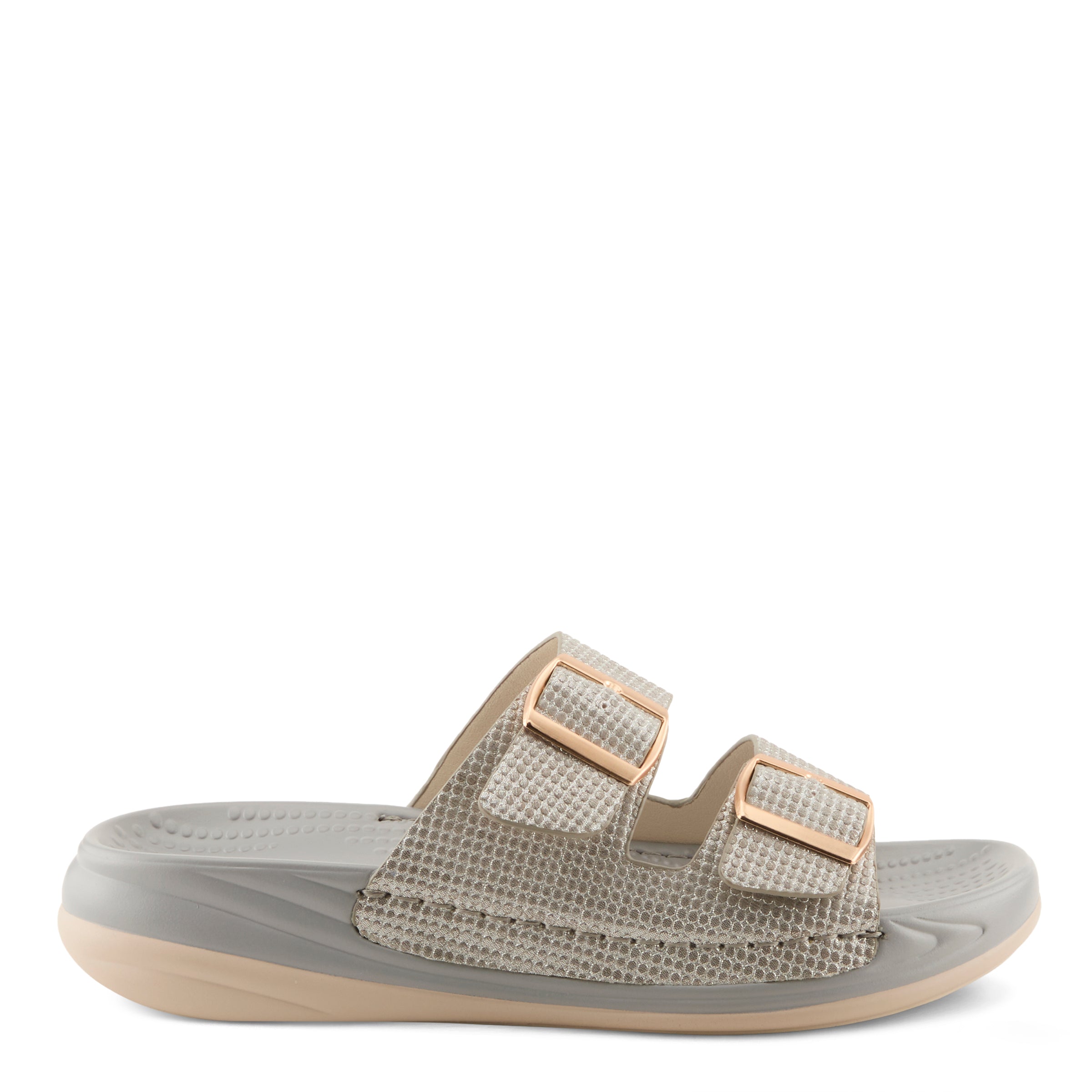 Flexus FLEXUS BUTTERMERE SANDALS sandal in navy metallic with flexible sole