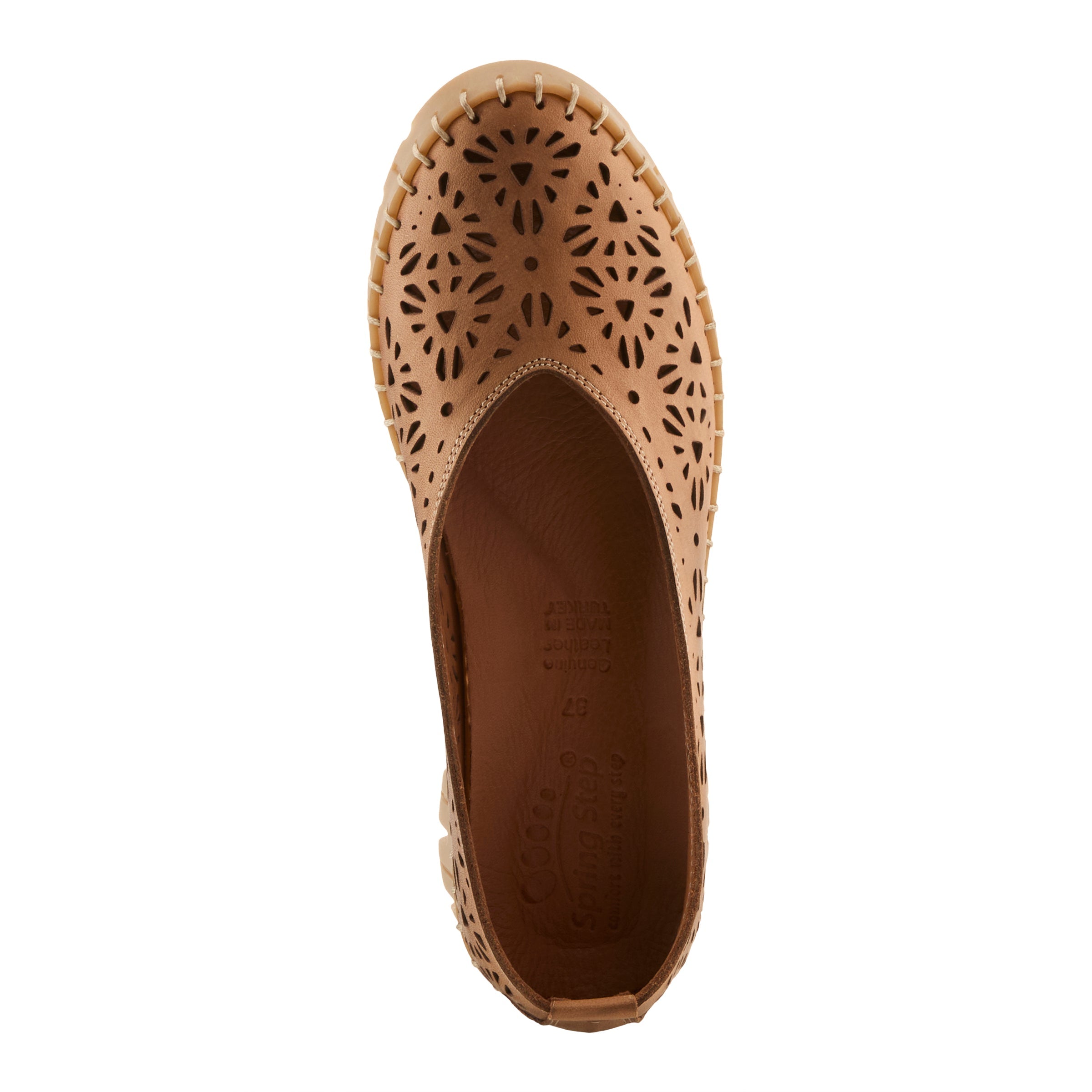 Spring Step SPRING STEP CAROSA SHOES shoe in yellow with comfortable everyday design