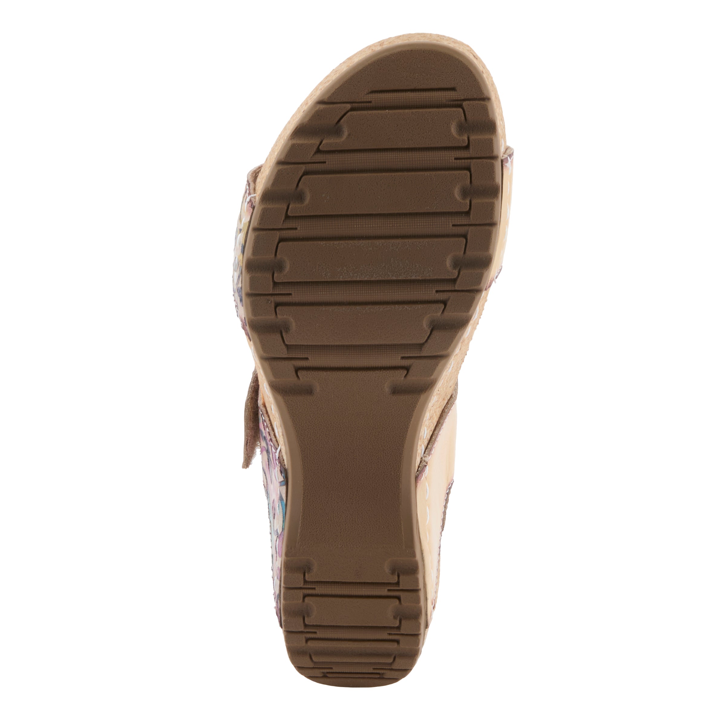 L'Artiste L'ARTISTE COLOMECOOL SANDALS sandal in tan multi with handcrafted leather design