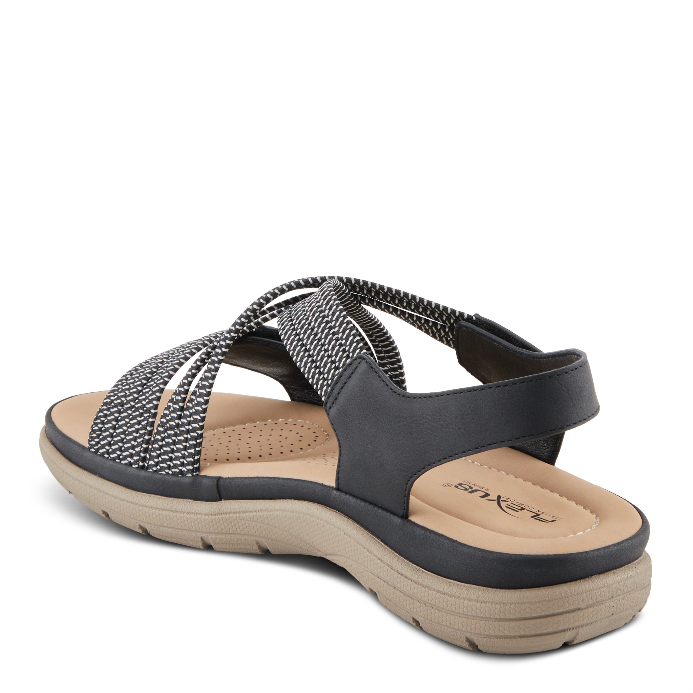 Flexus FLEXUS CROSSBEAM SANDALS sandal in light grey with flexible sole