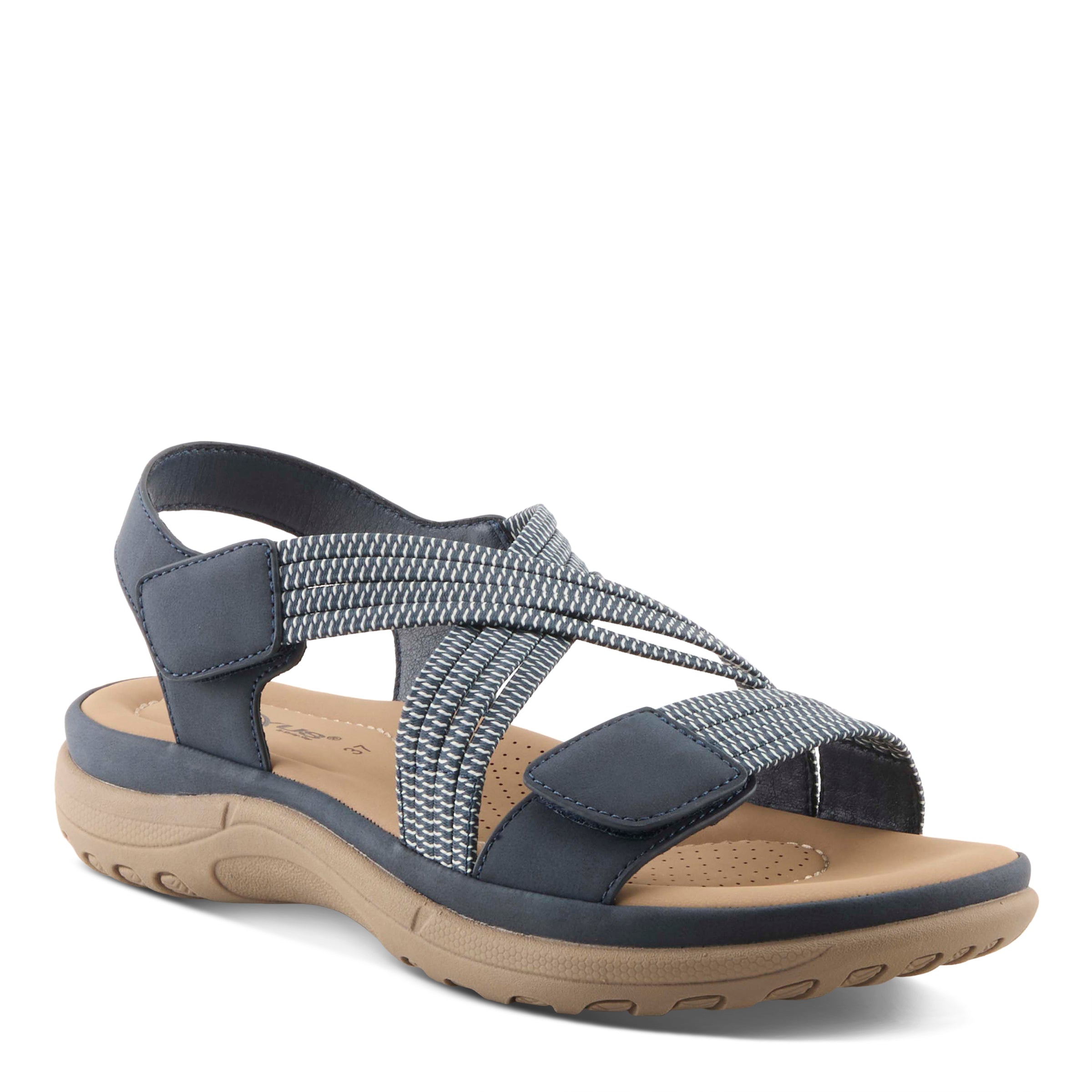 Flexus FLEXUS CROSSBEAM SANDALS sandal in navy with flexible sole