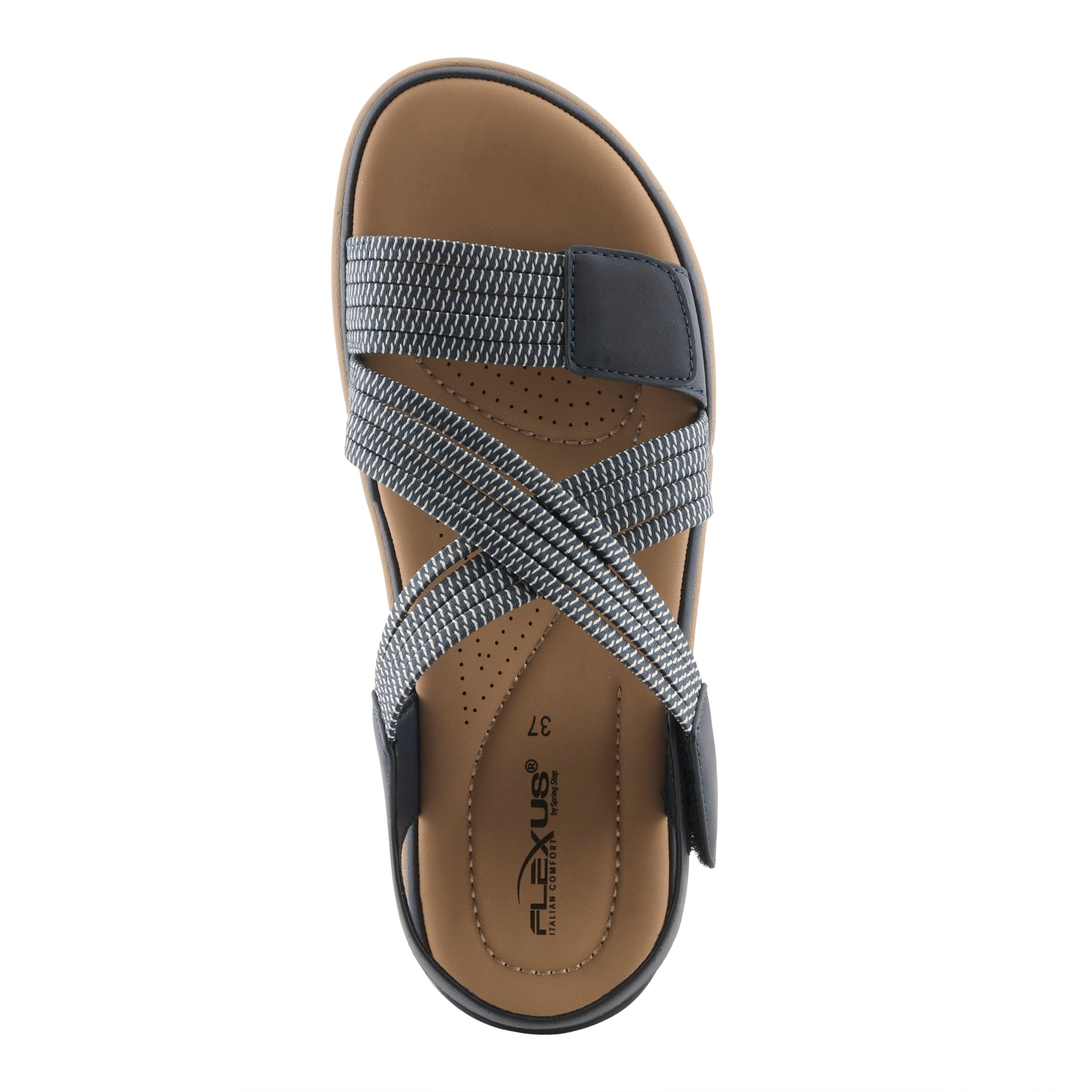 Flexus FLEXUS CROSSBEAM SANDALS sandal in navy with flexible sole