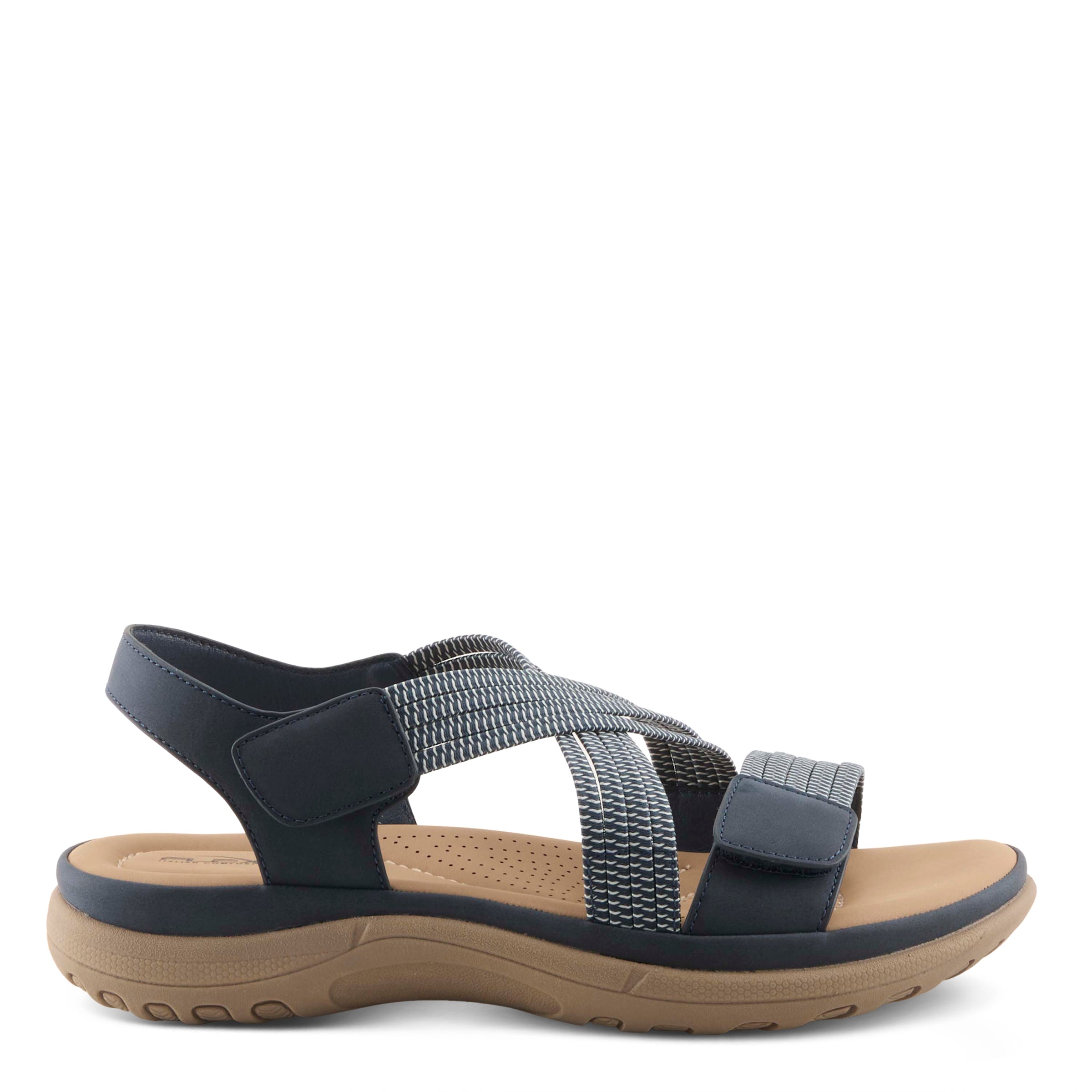 Flexus FLEXUS CROSSBEAM SANDALS sandal in navy with flexible sole