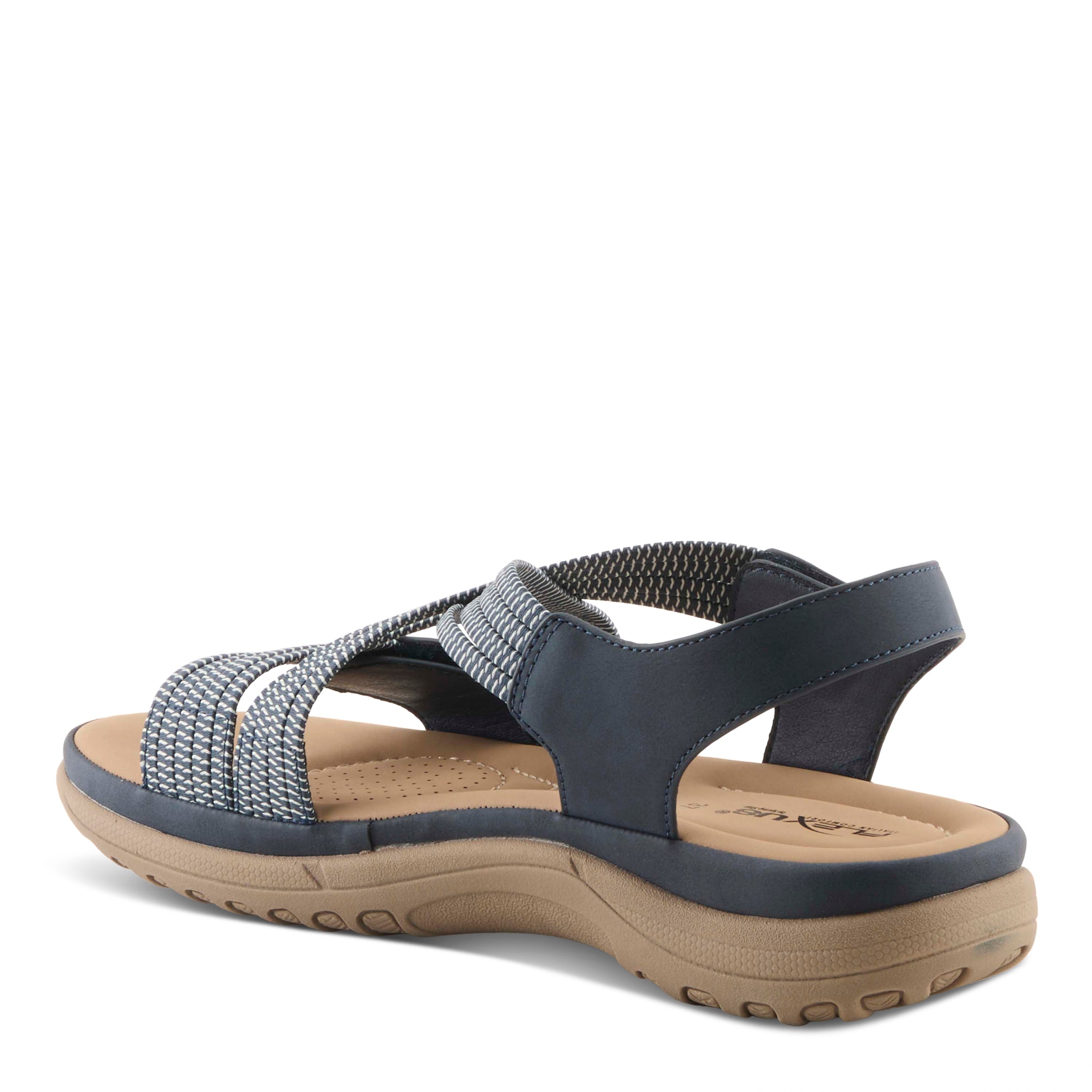 Flexus FLEXUS CROSSBEAM SANDALS sandal in navy with flexible sole