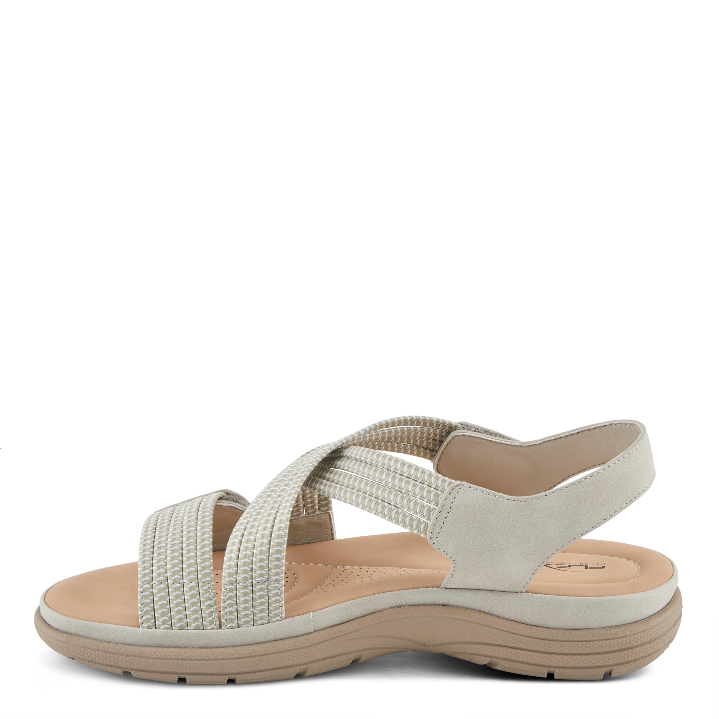 Flexus FLEXUS CROSSBEAM SANDALS sandal in black with flexible sole