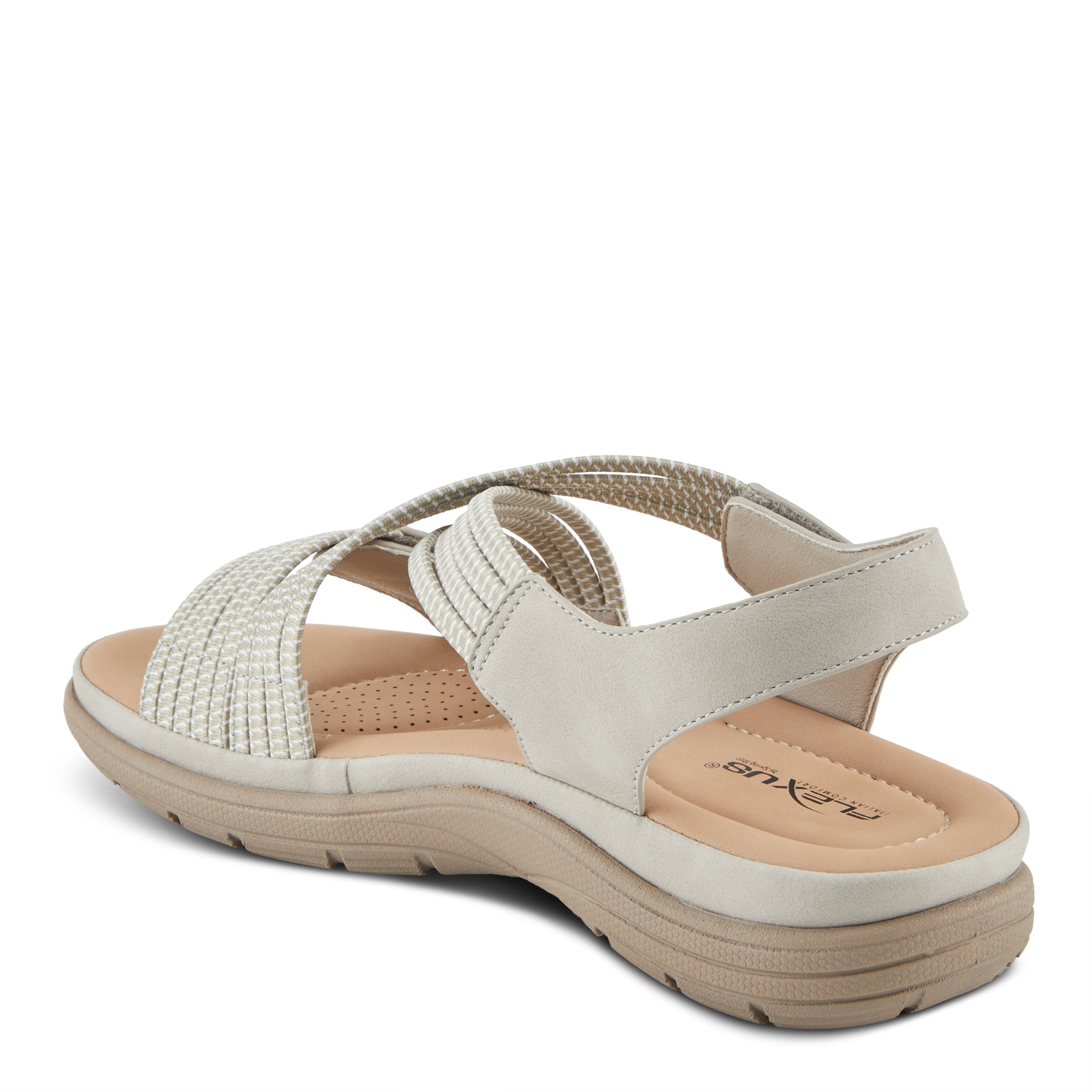 Flexus FLEXUS CROSSBEAM SANDALS sandal in black with flexible sole