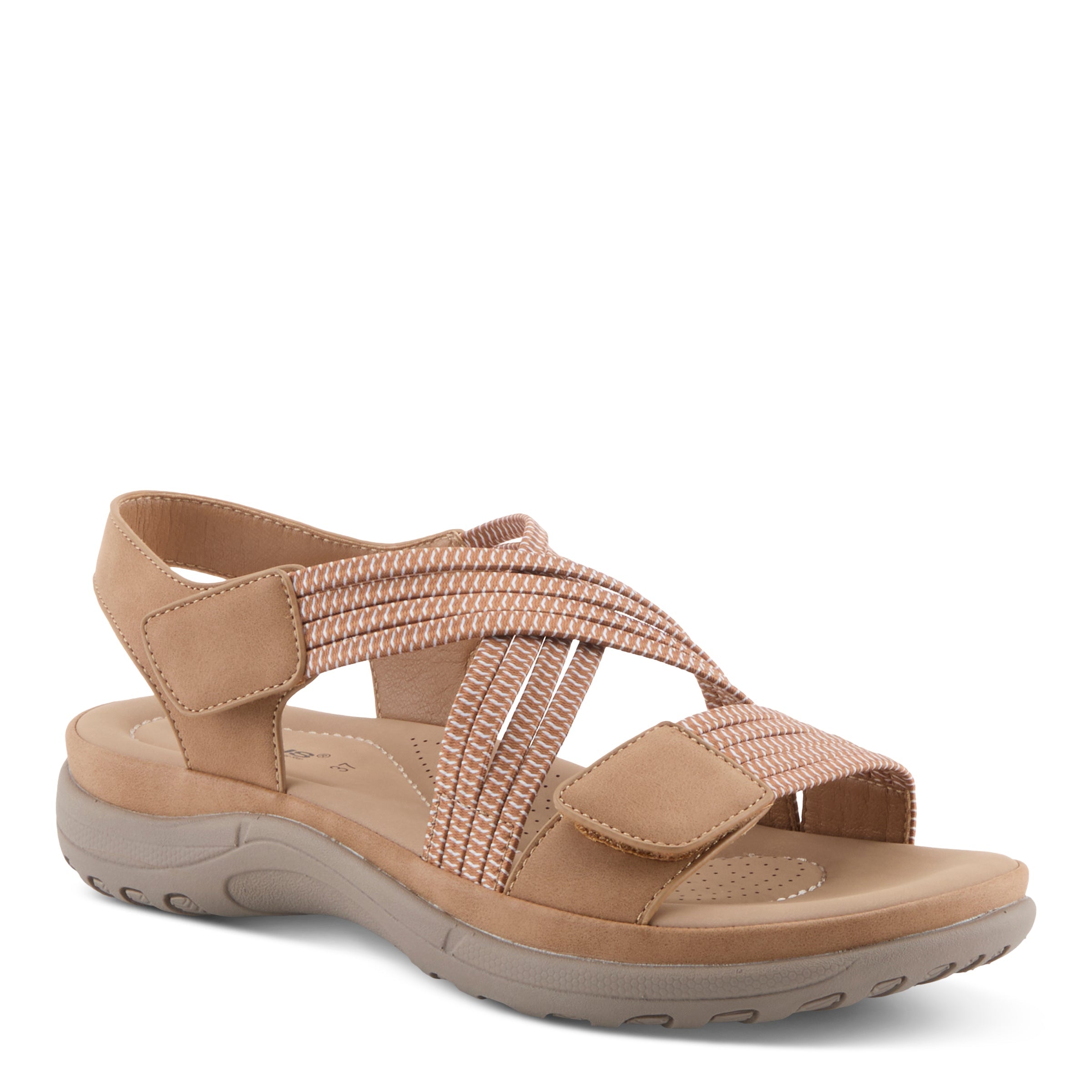 Flexus FLEXUS CROSSBEAM SANDALS sandal in tan with flexible sole