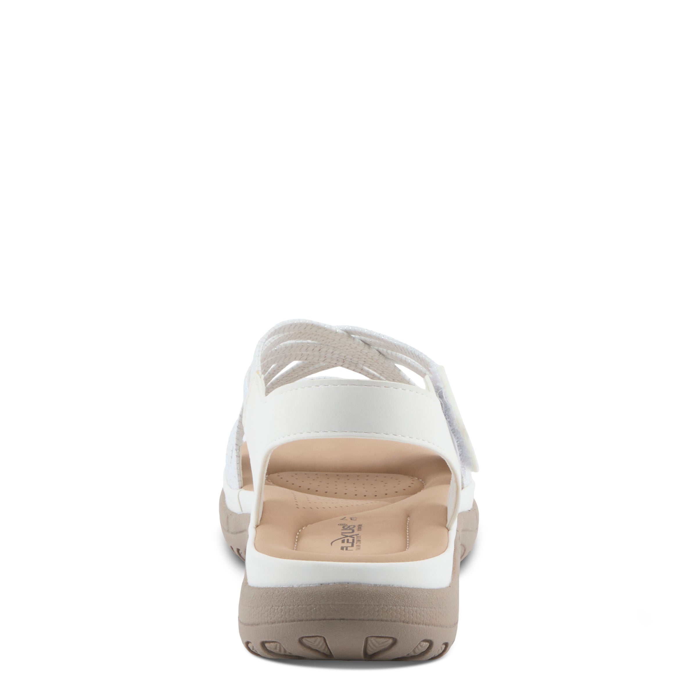 Flexus FLEXUS CROSSBEAM SANDALS sandal in white with flexible sole
