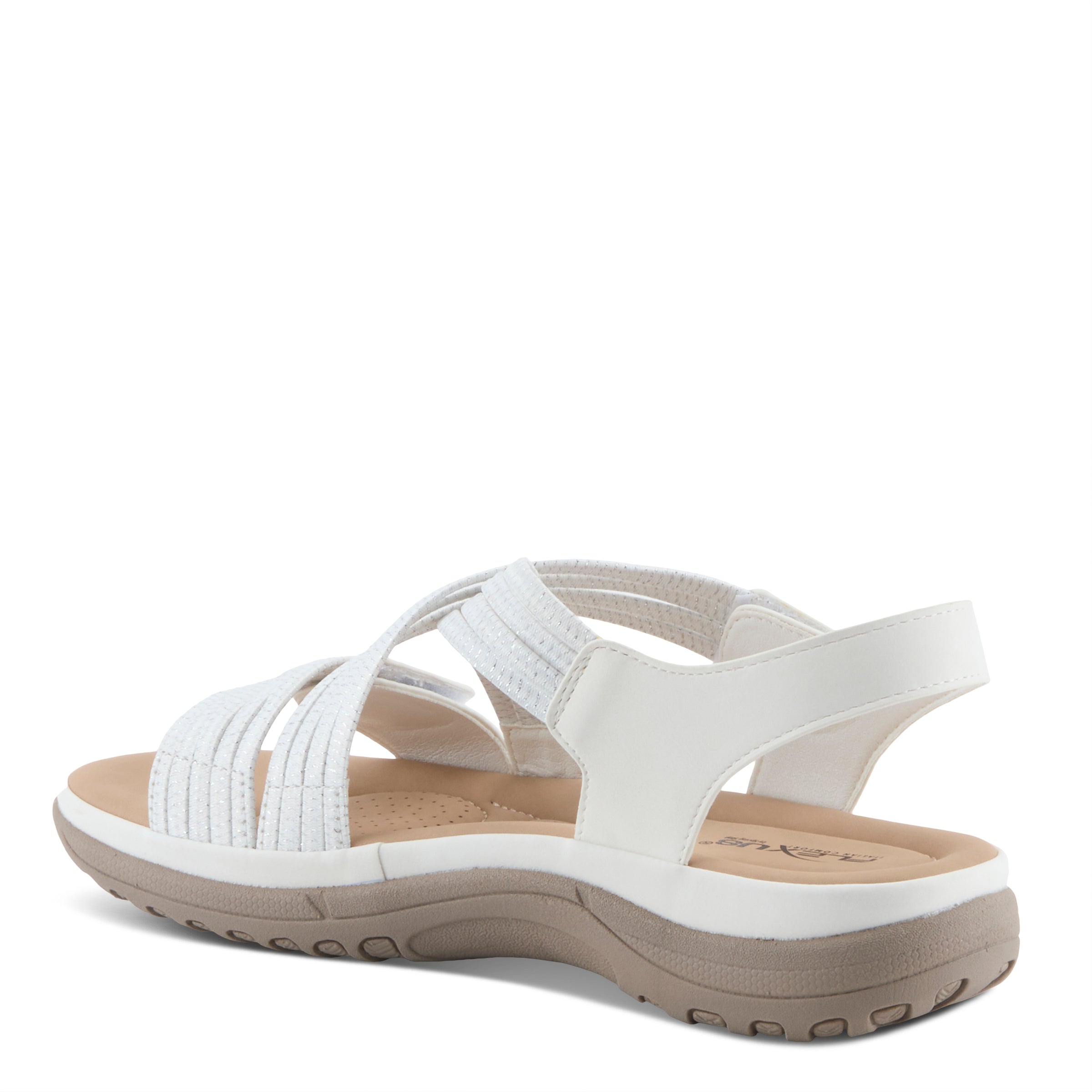 Flexus FLEXUS CROSSBEAM SANDALS sandal in white with flexible sole