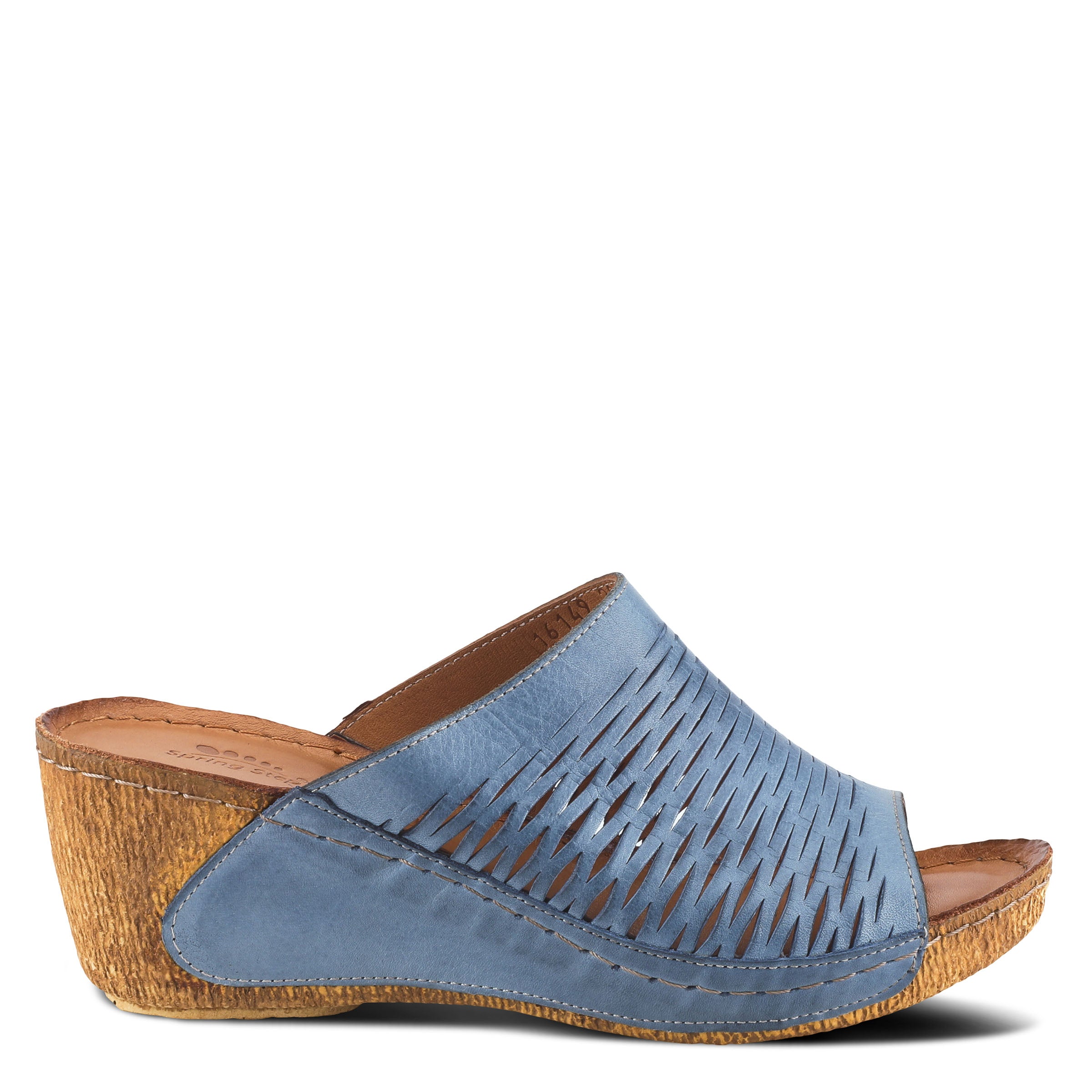 Spring Step SPRING STEP CUNACENA SANDAL sandal in olive green with comfortable everyday design
