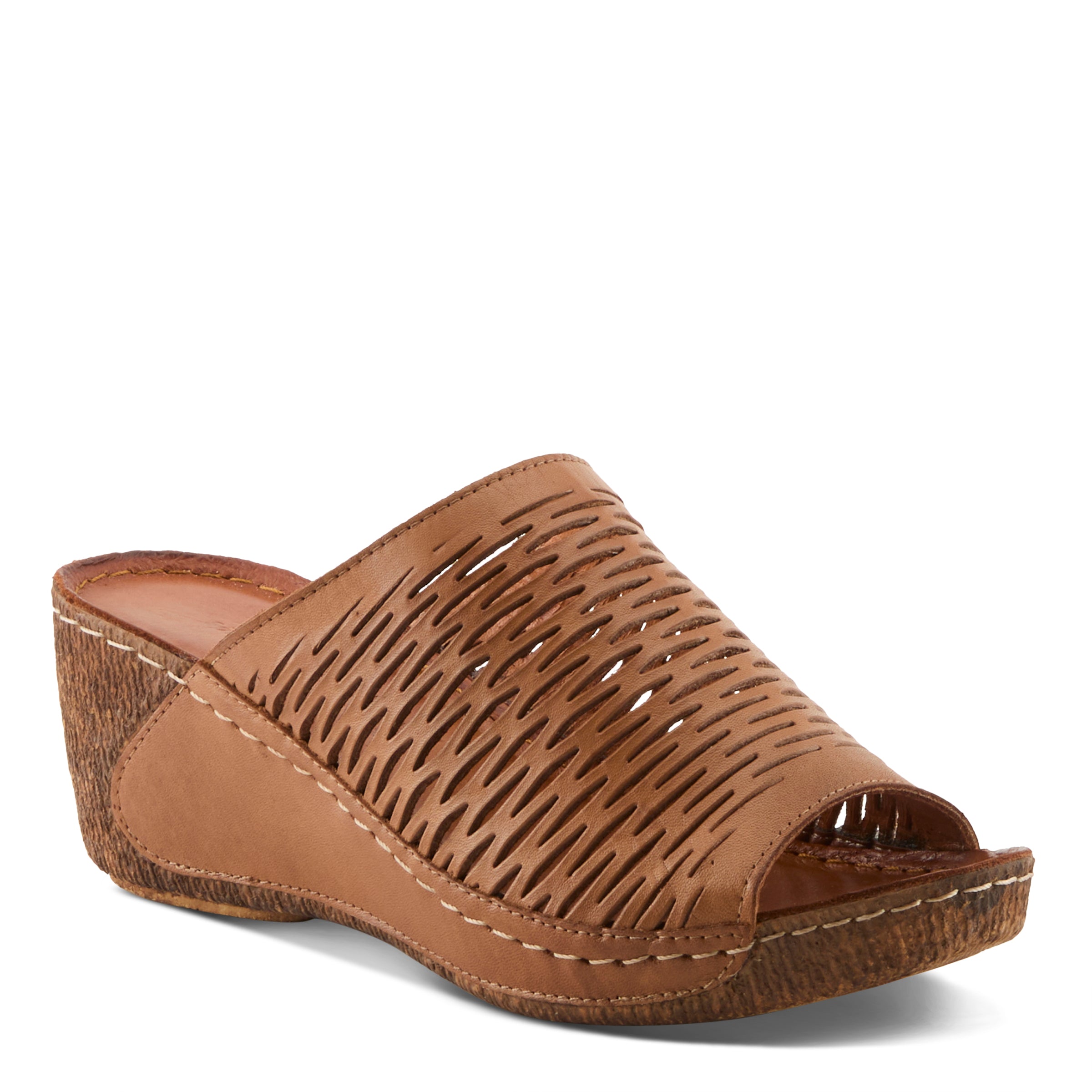 Spring Step SPRING STEP CUNACENA SANDAL sandal in white with comfortable everyday design