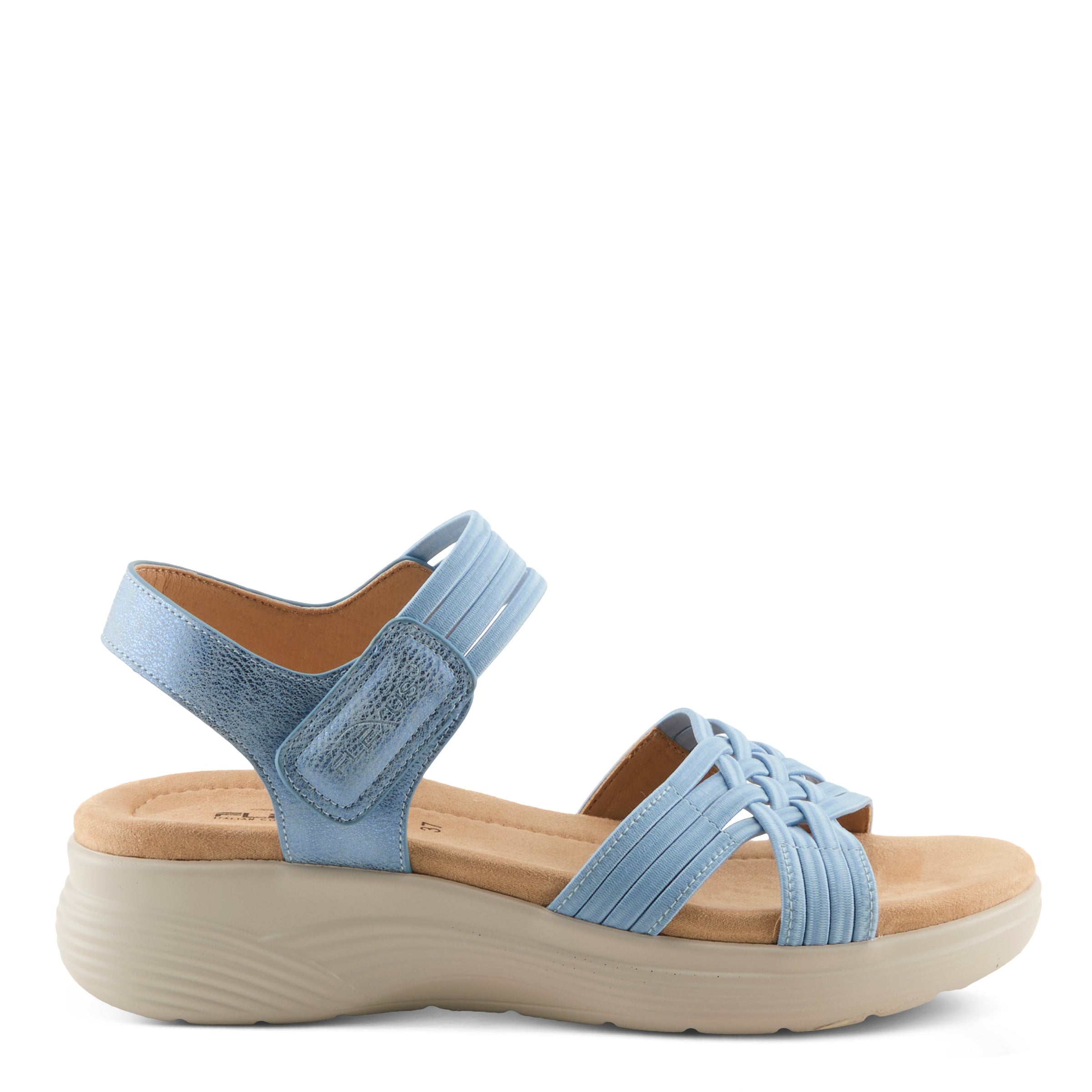 Flexus FLEXUS DELOSA SANDALS sandal in slate with flexible sole