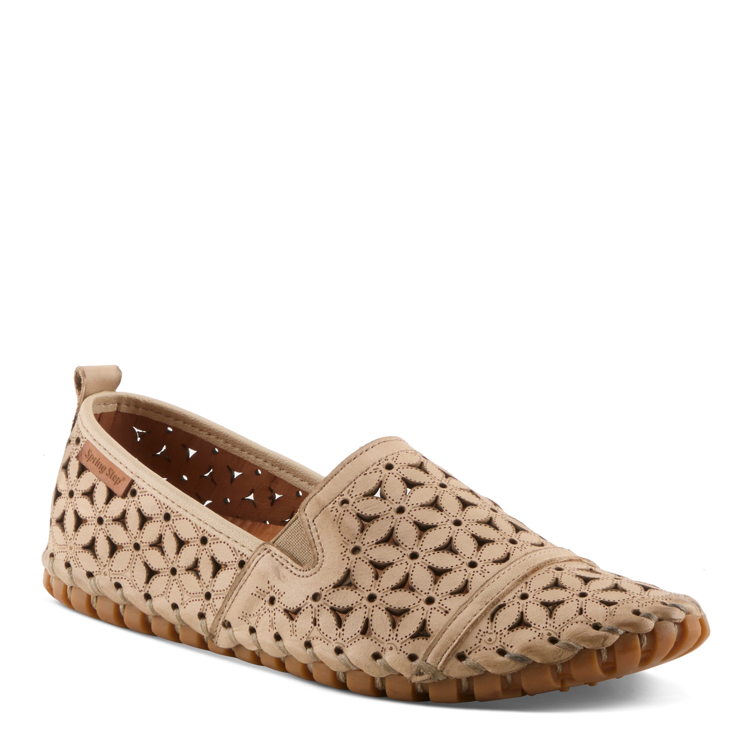 Spring Step SPRING STEP FLOWERFLOW SHOE shoe in blue with comfortable everyday design