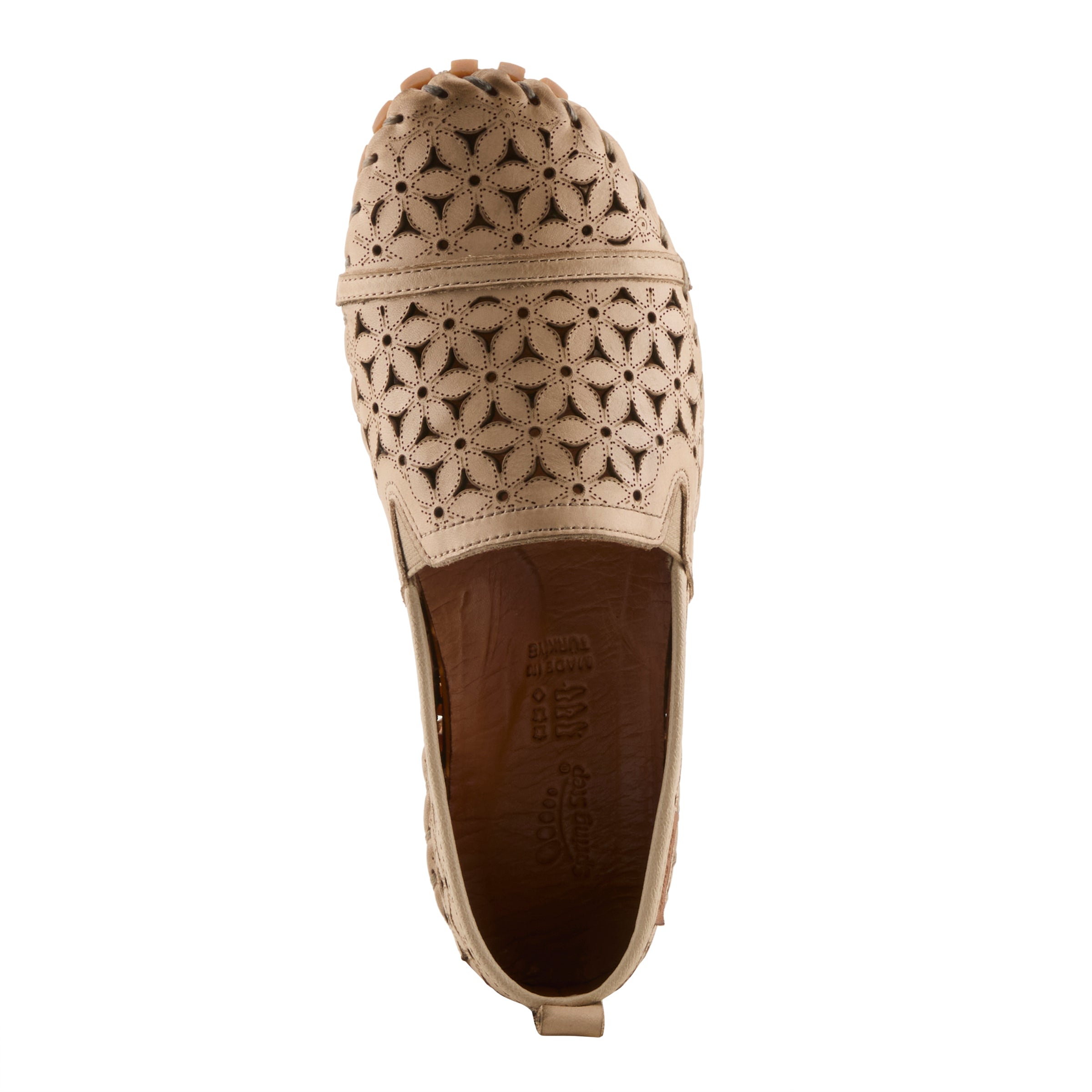 Spring Step SPRING STEP FLOWERFLOW SHOE shoe in blue with comfortable everyday design