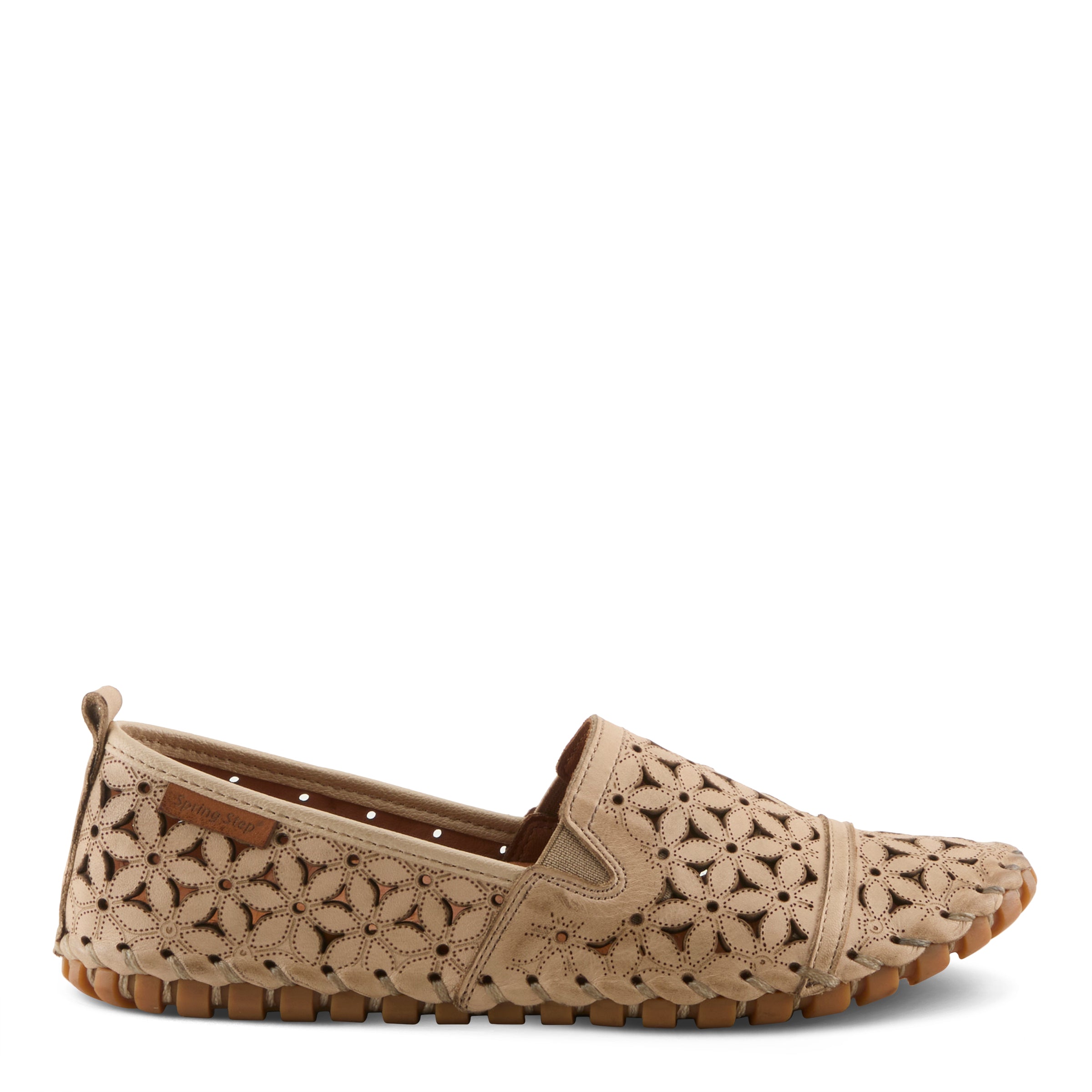 Spring Step SPRING STEP FLOWERFLOW SHOE shoe in salmon with comfortable everyday design