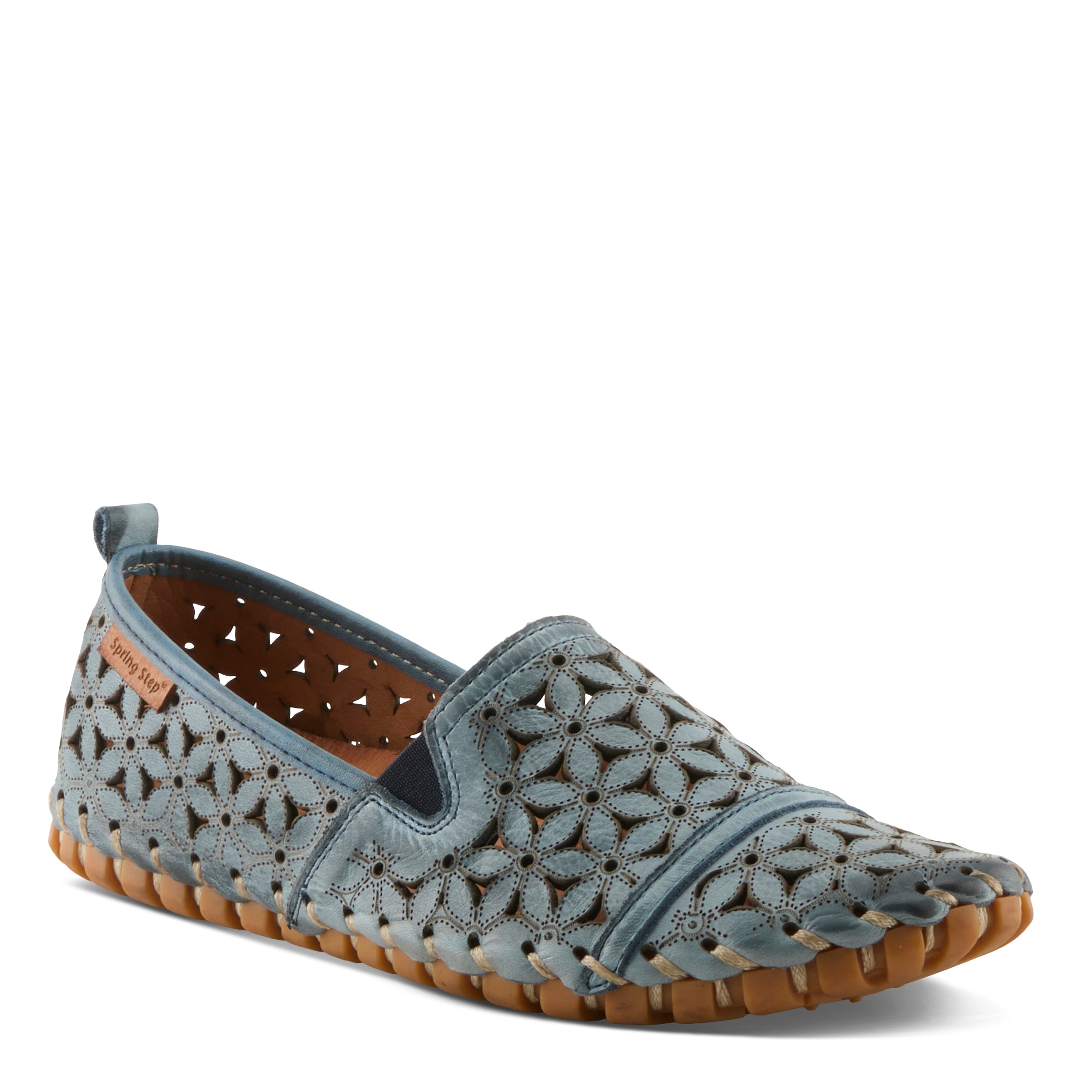 Spring Step SPRING STEP FLOWERFLOW SHOE shoe in light brown with comfortable everyday design