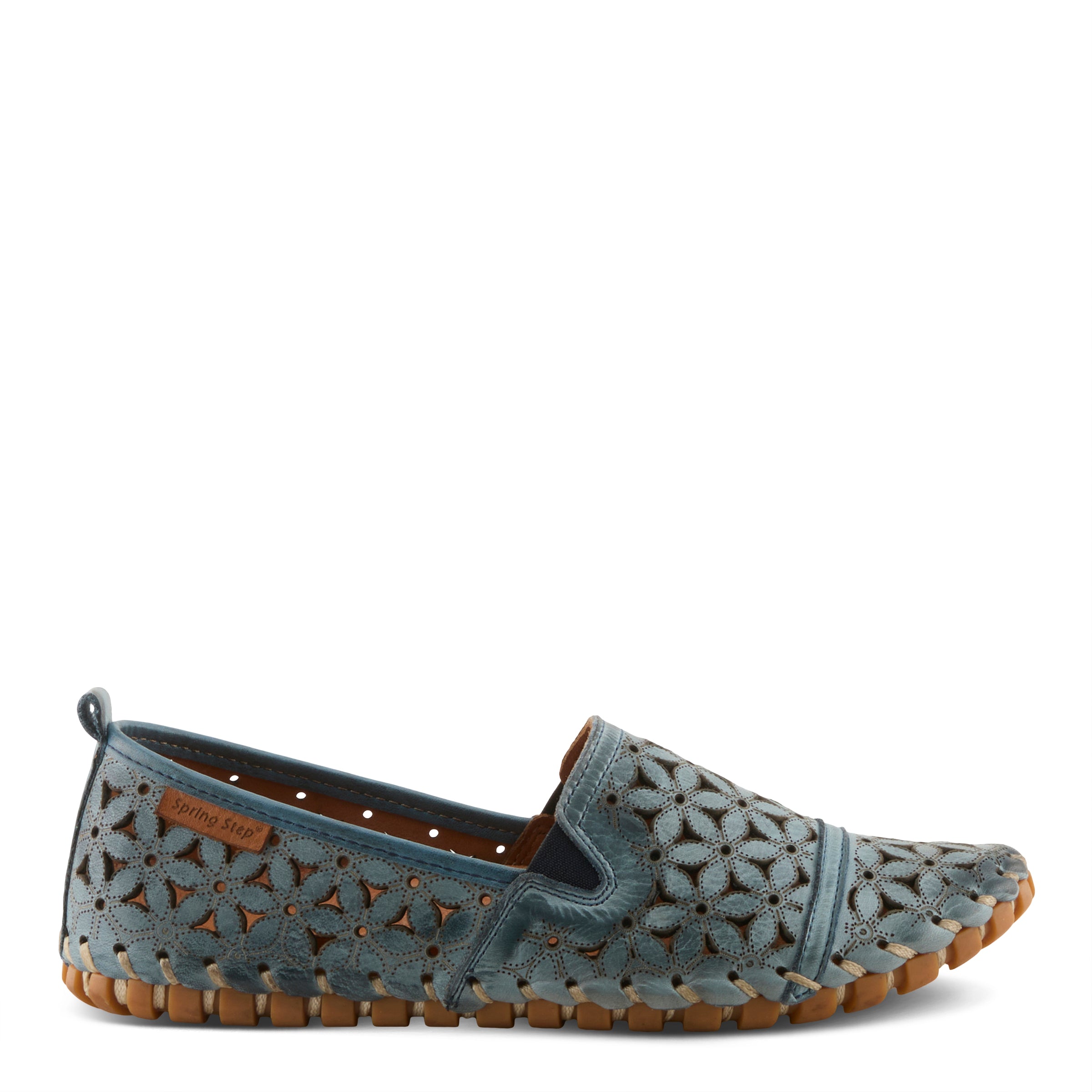 Spring Step SPRING STEP FLOWERFLOW SHOE shoe in light brown with comfortable everyday design