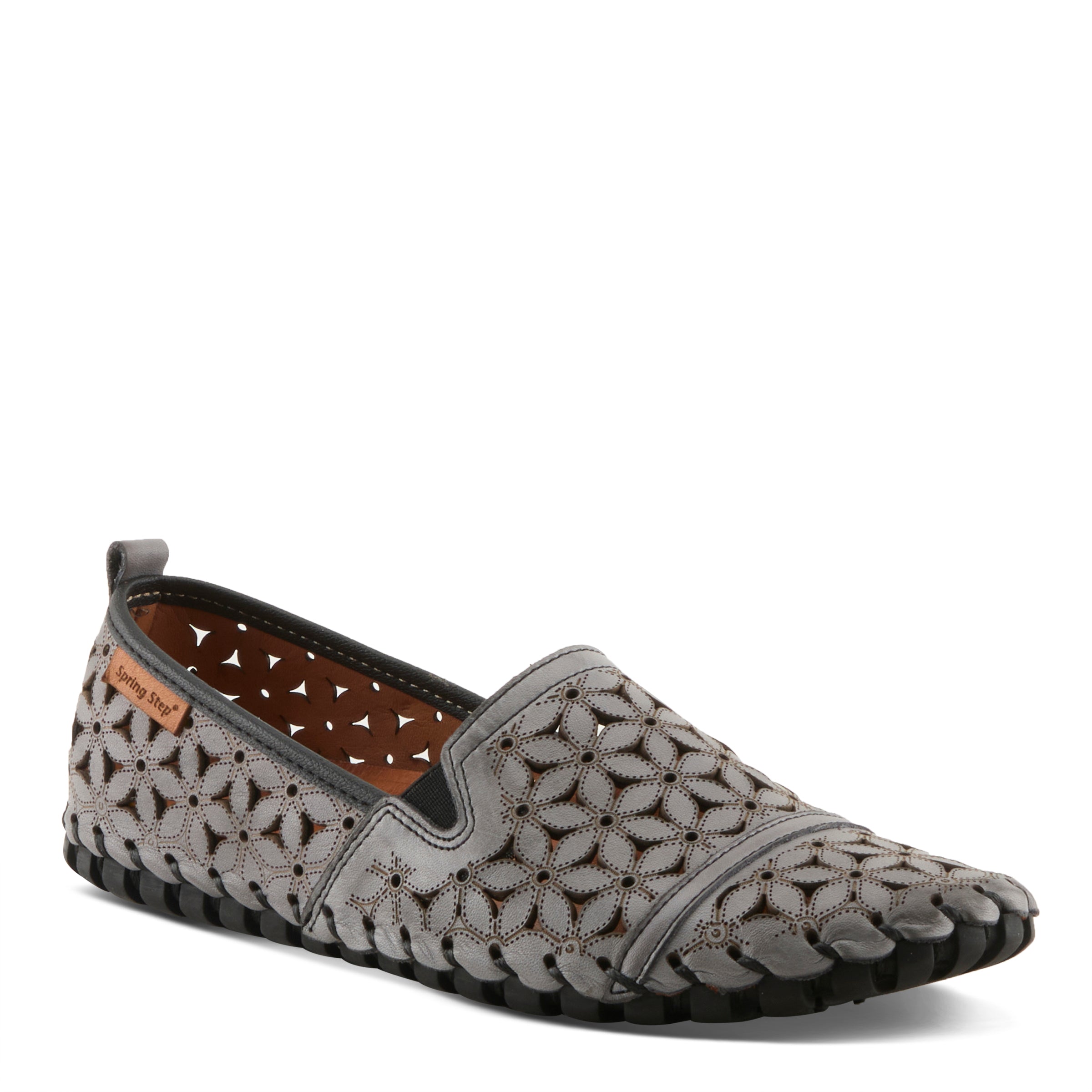 Spring Step SPRING STEP FLOWERFLOW SHOE shoe in yellow with comfortable everyday design