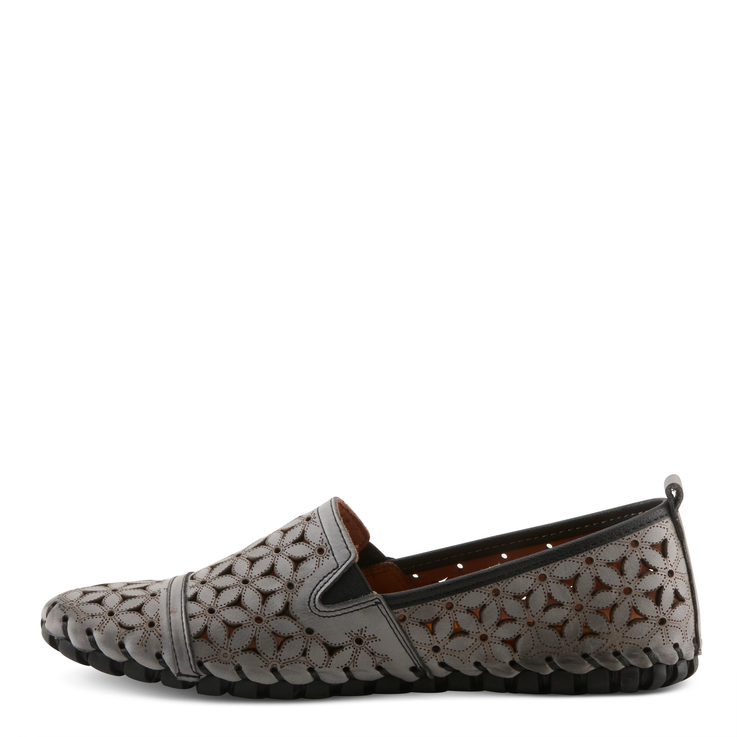 Spring Step SPRING STEP FLOWERFLOW SHOE shoe in yellow with comfortable everyday design