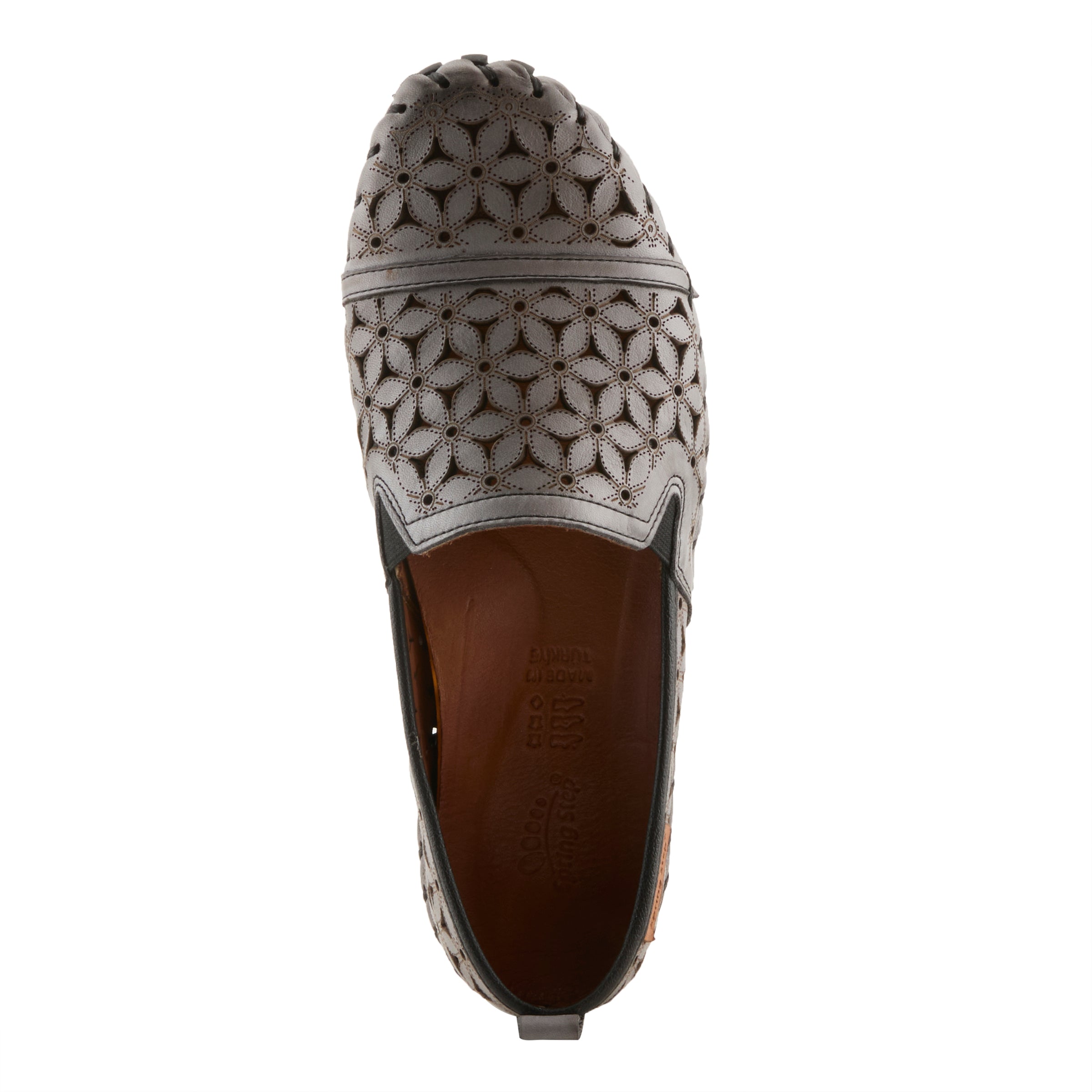 Spring Step SPRING STEP FLOWERFLOW SHOE shoe in yellow with comfortable everyday design
