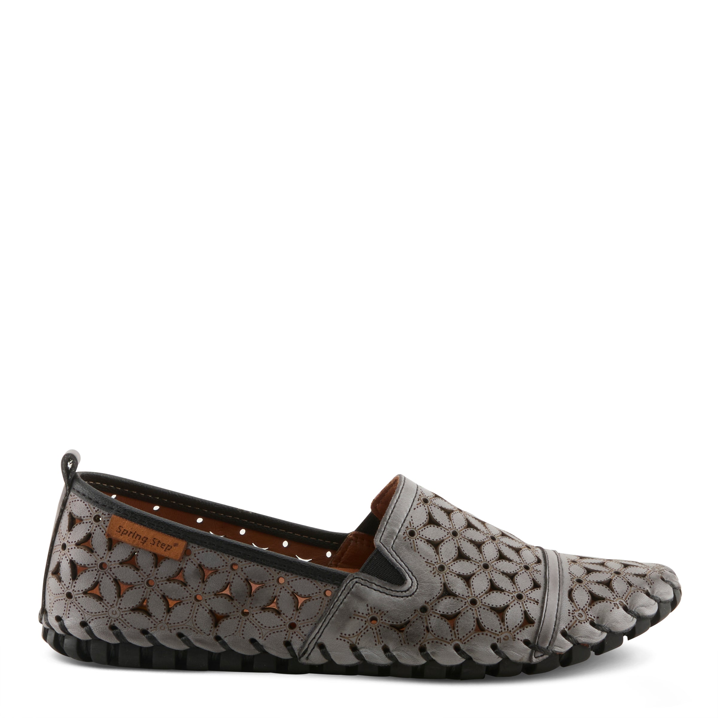 Spring Step SPRING STEP FLOWERFLOW SHOE shoe in yellow with comfortable everyday design