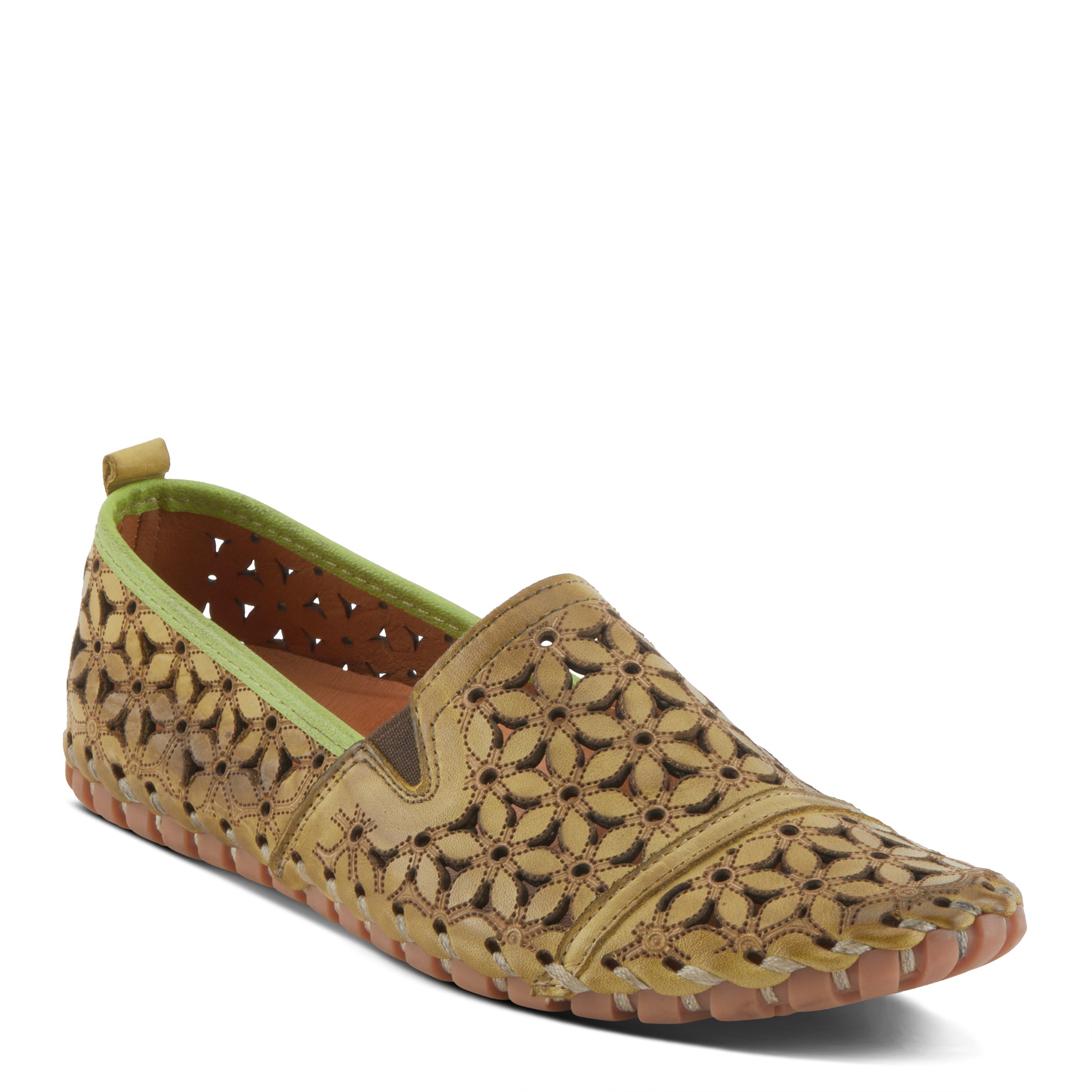 Spring Step SPRING STEP FLOWERFLOW SHOE shoe in lavender with comfortable everyday design
