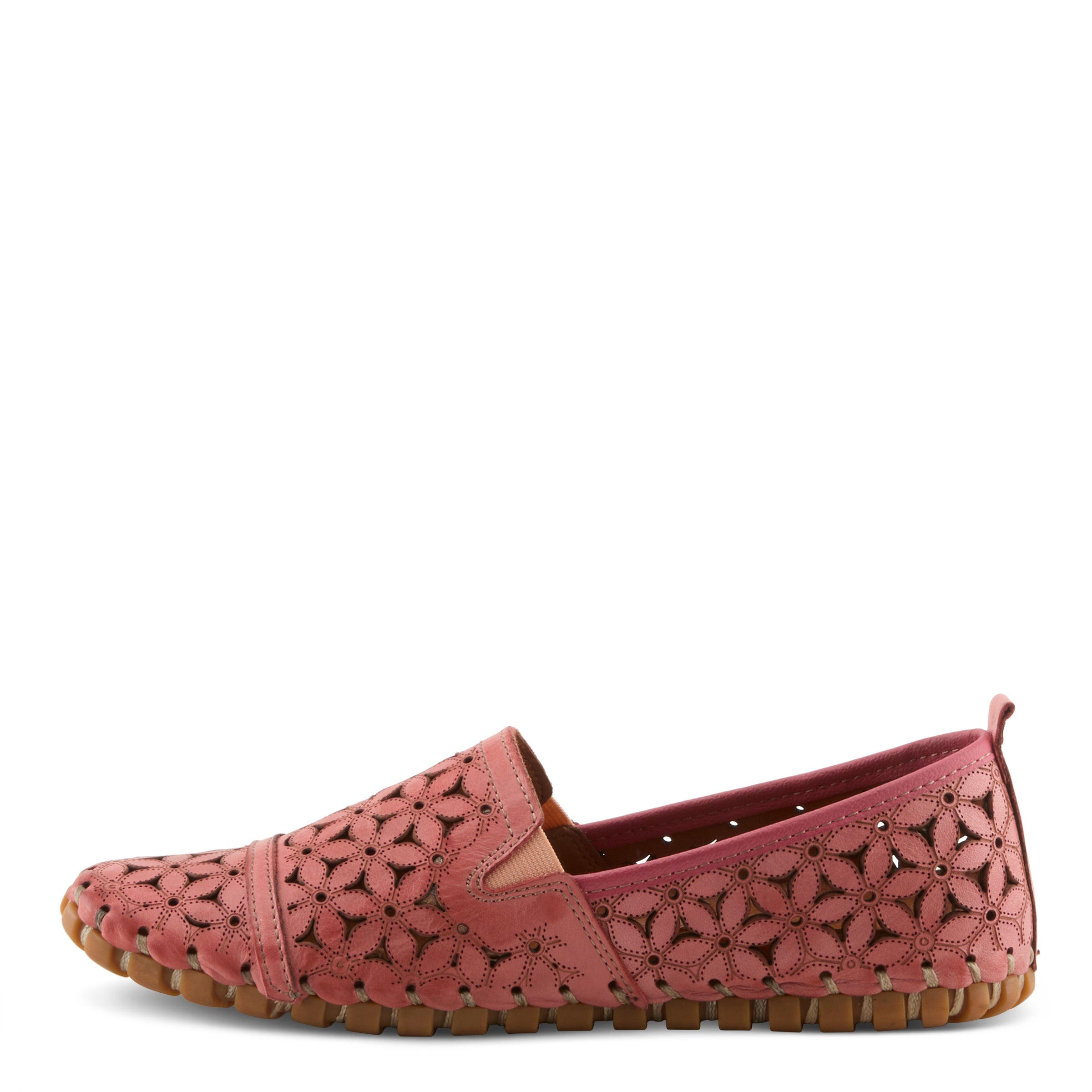 Spring Step SPRING STEP FLOWERFLOW SHOE shoe in blue with comfortable everyday design