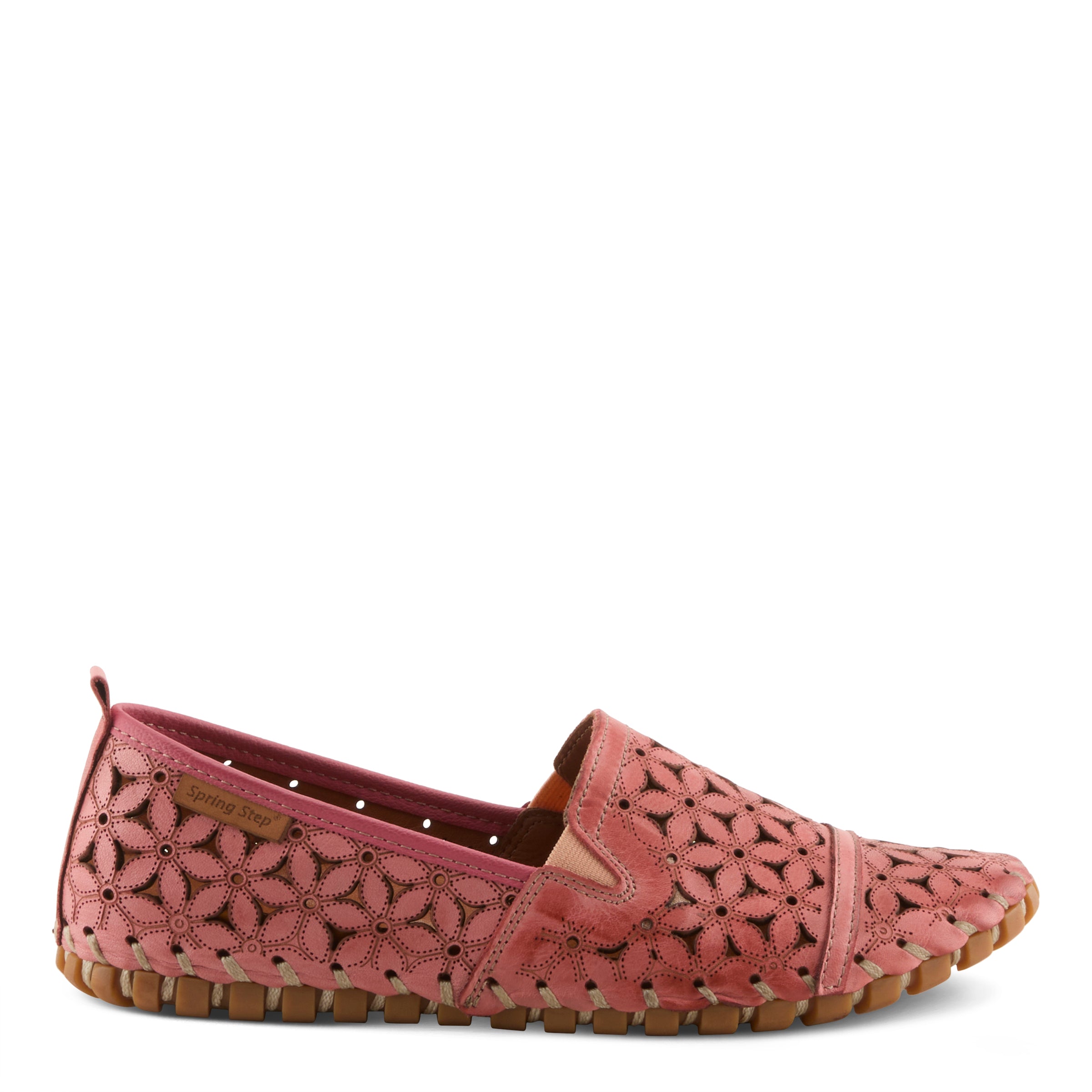 Spring Step SPRING STEP FLOWERFLOW SHOE shoe in blue with comfortable everyday design