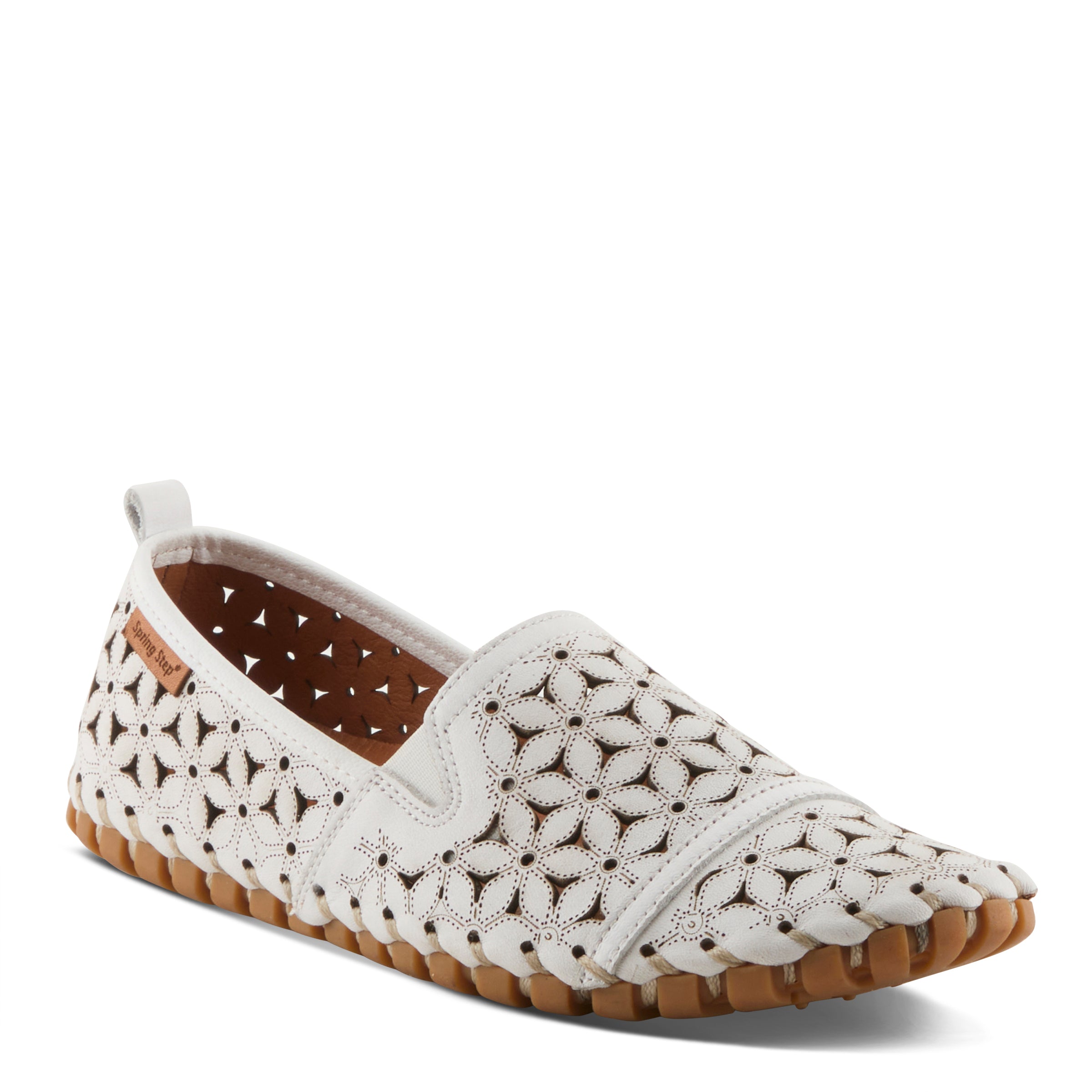 Spring Step SPRING STEP FLOWERFLOW SHOE shoe in salmon with comfortable everyday design