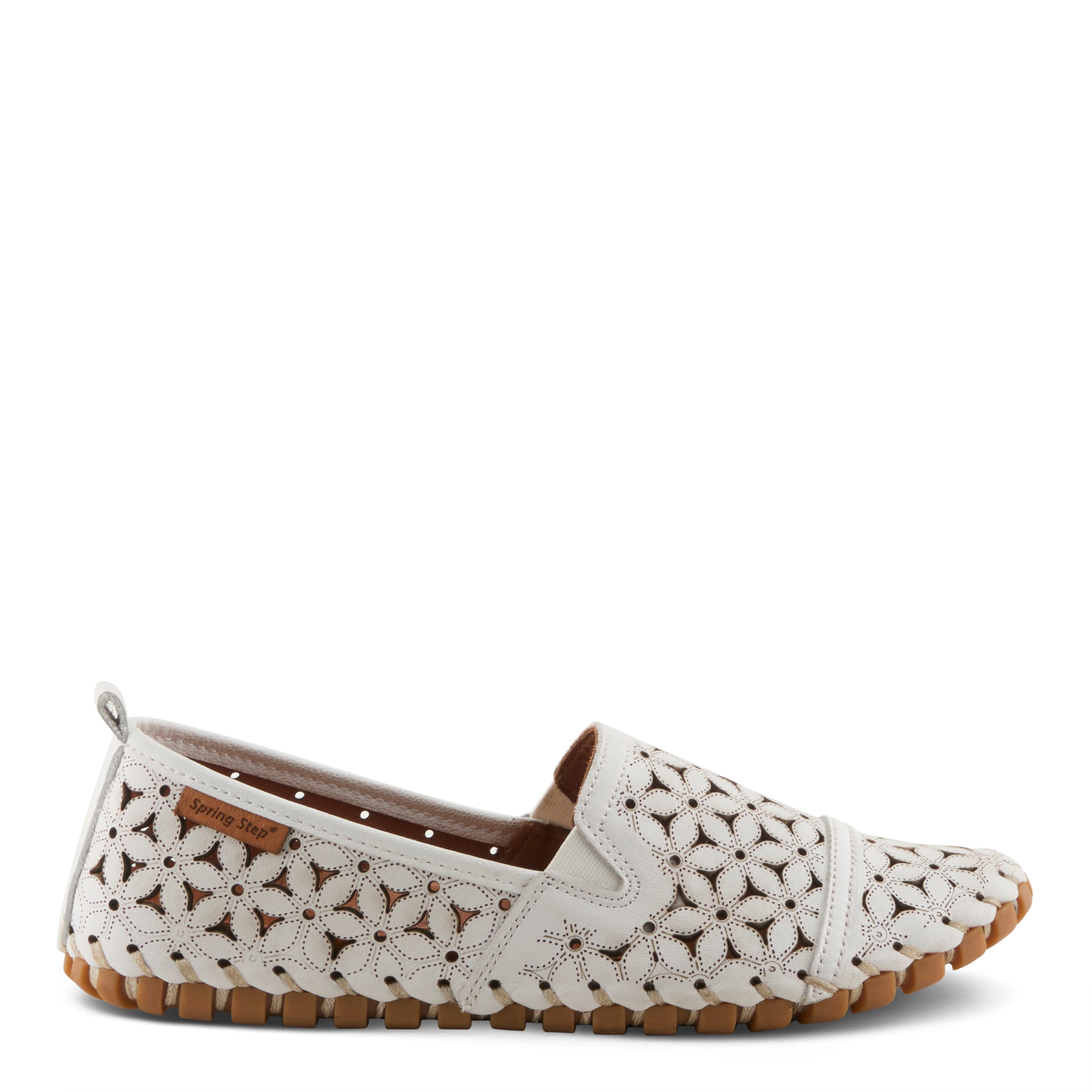 Spring Step SPRING STEP FLOWERFLOW SHOE shoe in yellow with comfortable everyday design