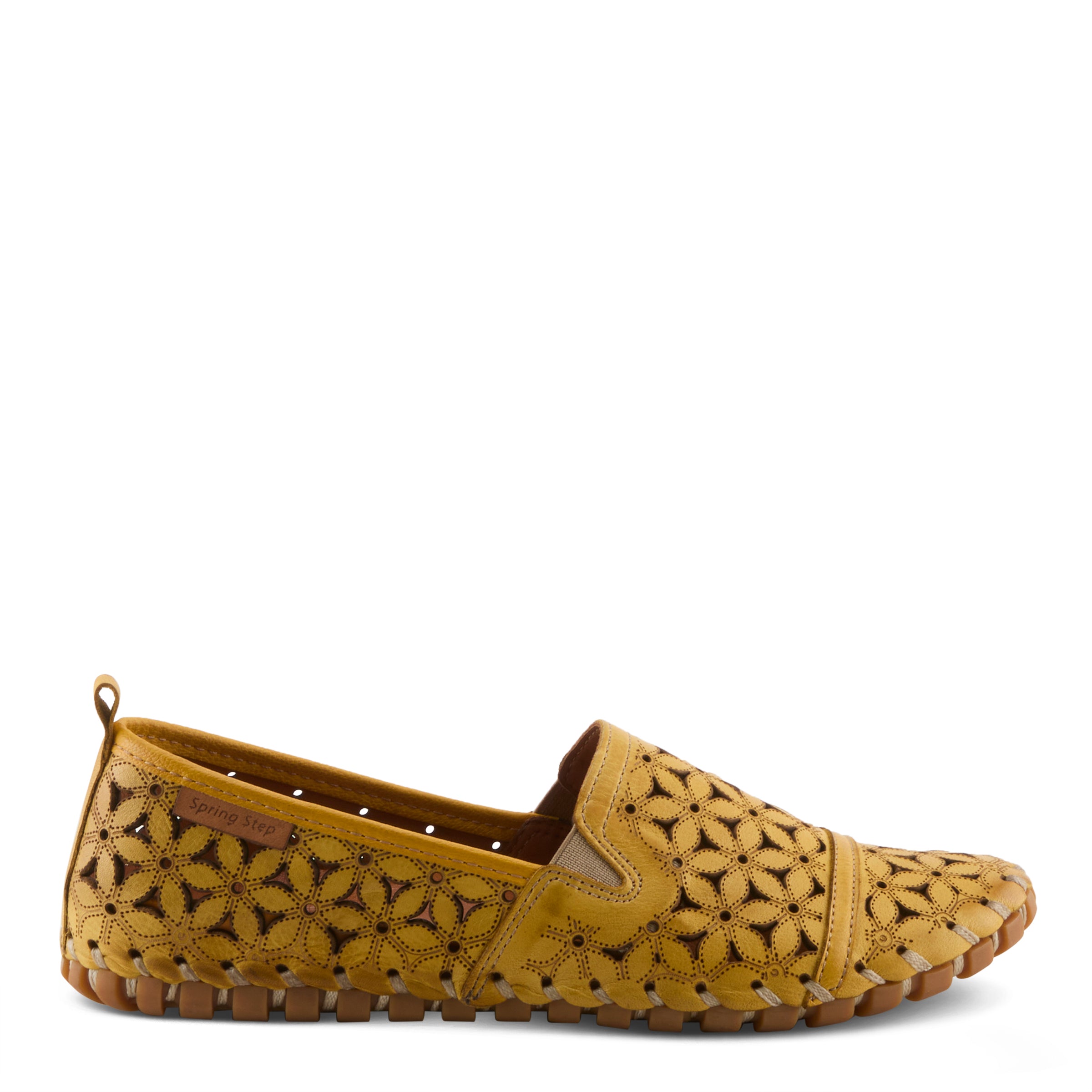 Spring Step SPRING STEP FLOWERFLOW SHOE shoe in white with comfortable everyday design