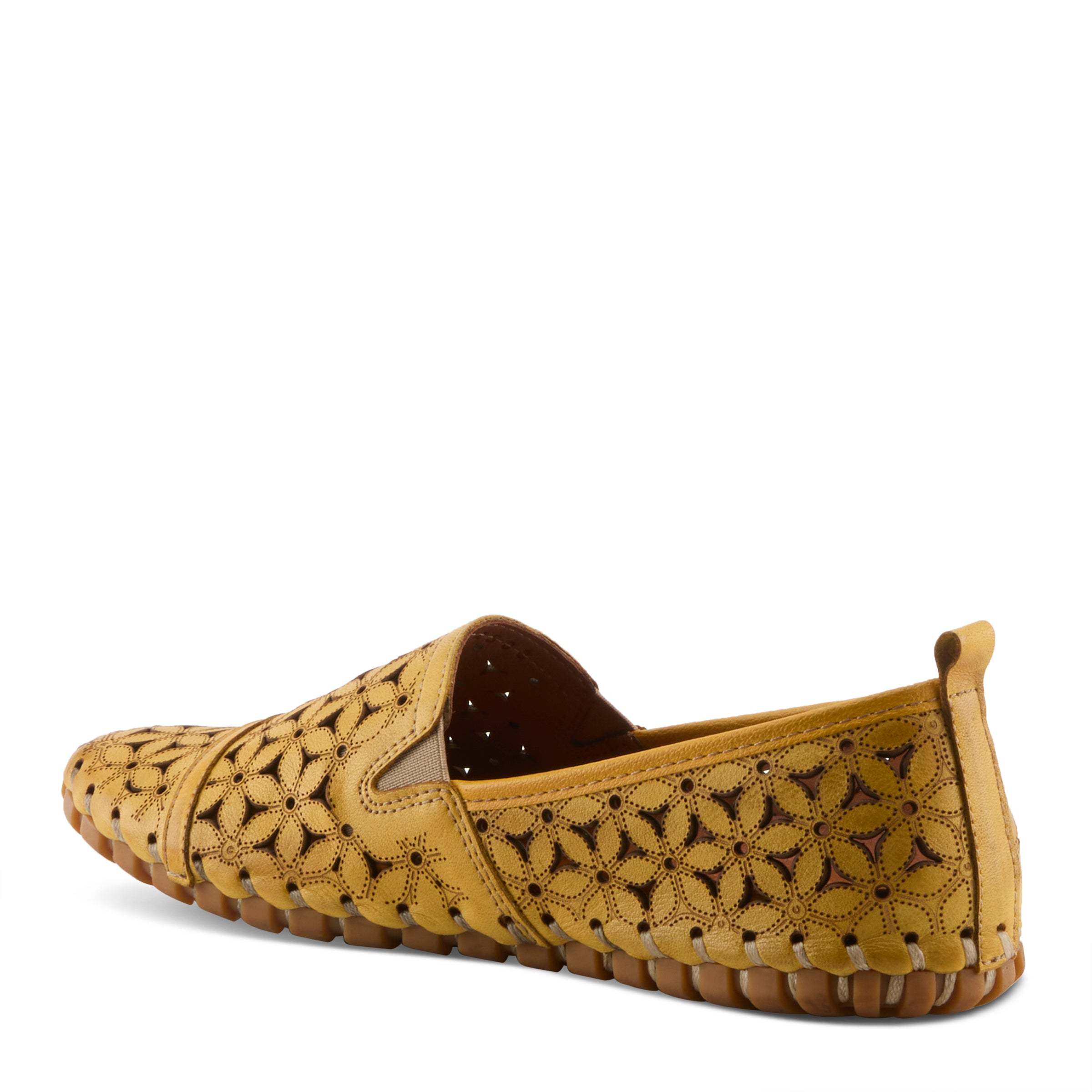 Spring Step SPRING STEP FLOWERFLOW SHOE shoe in white with comfortable everyday design
