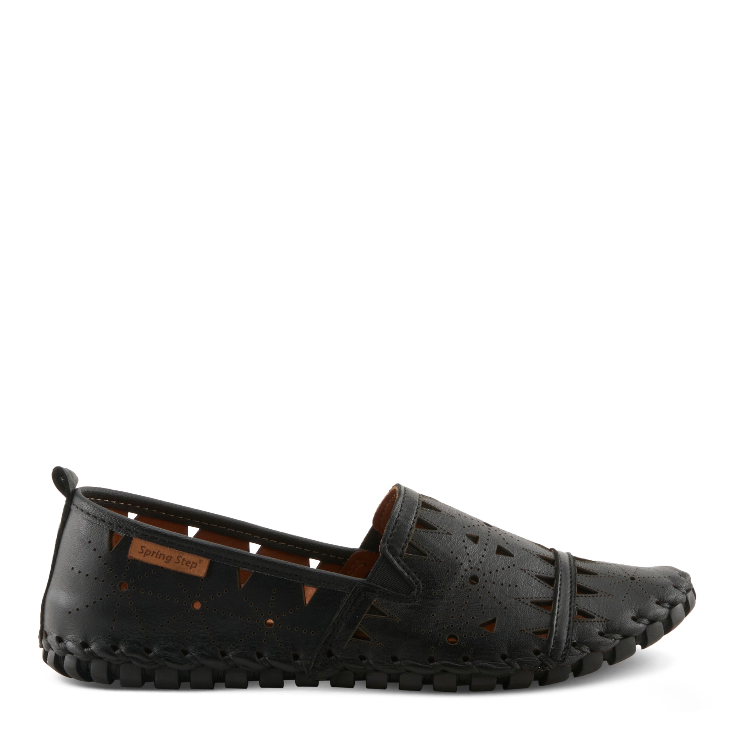 Spring Step SPRING STEP FUSARO LOAFER SHOE loafer in orange with comfortable everyday design