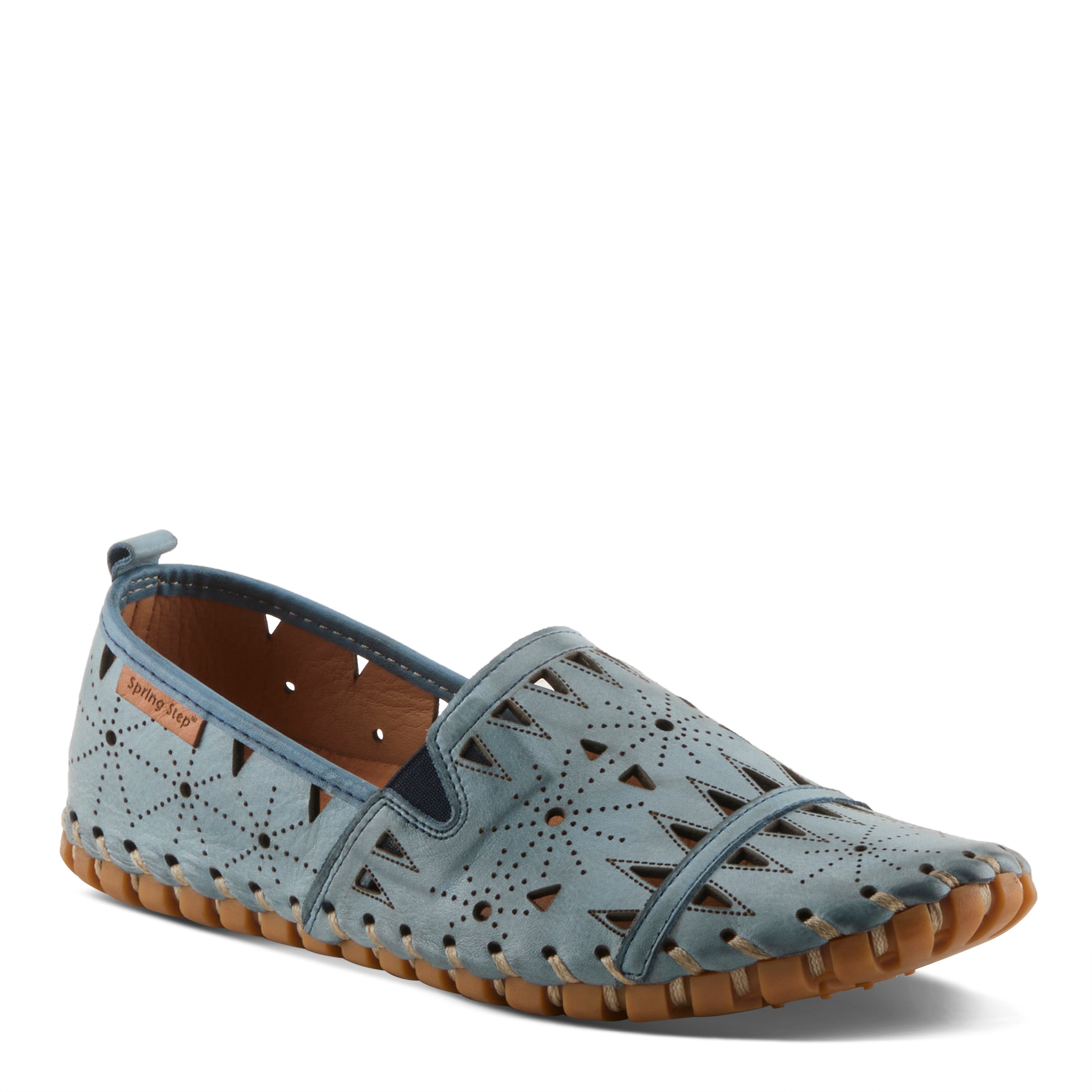 Spring Step SPRING STEP FUSARO LOAFER SHOE loafer in orange with comfortable everyday design