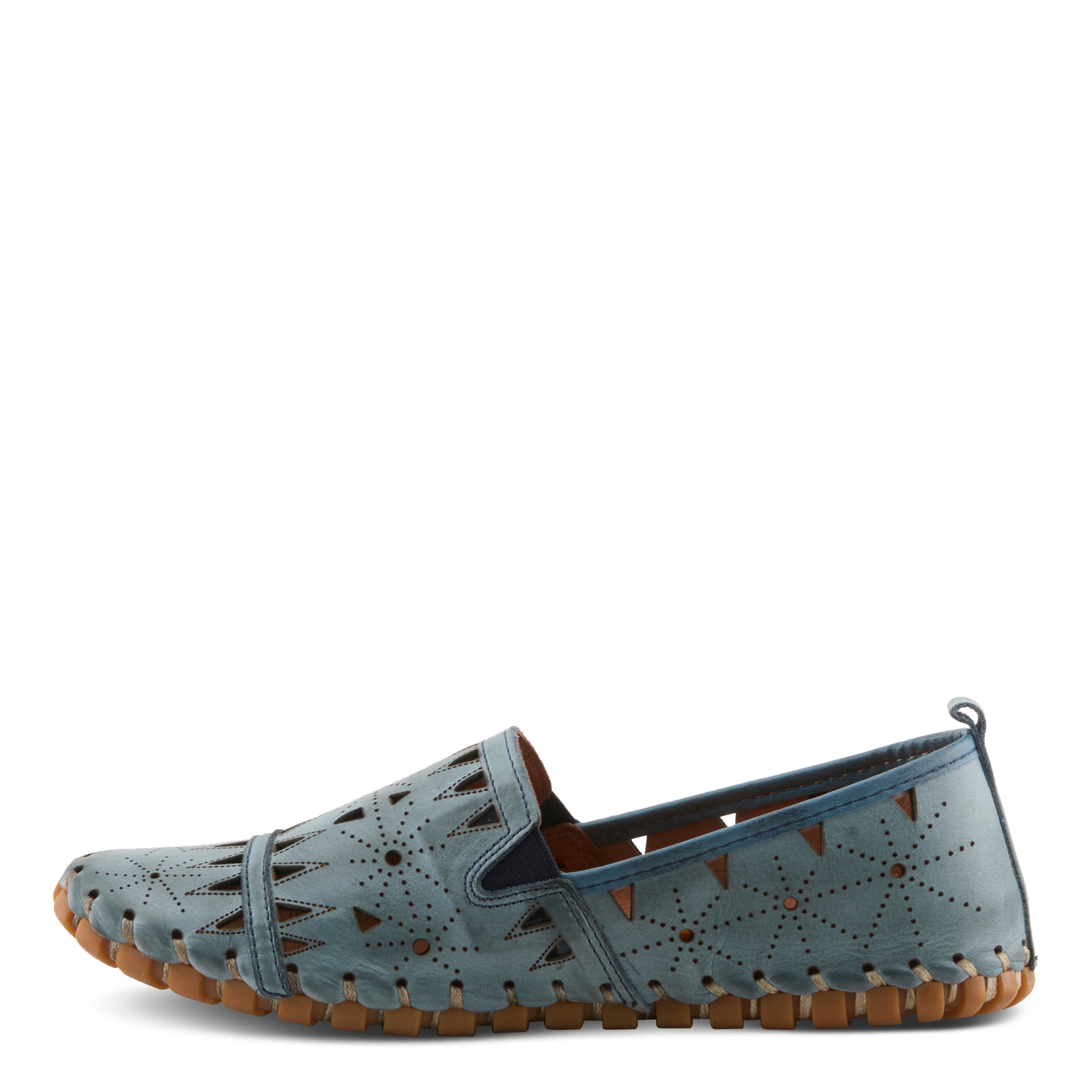 Spring Step SPRING STEP FUSARO LOAFER SHOE loafer in orange with comfortable everyday design