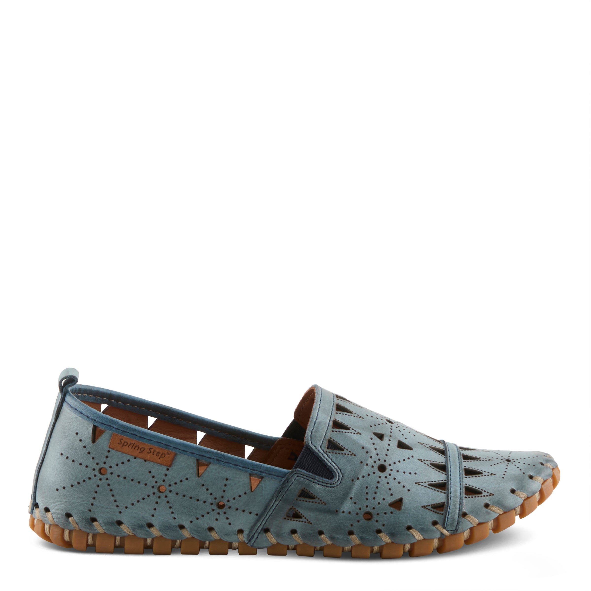 Spring Step SPRING STEP FUSARO LOAFER SHOE loafer in brown with comfortable everyday design