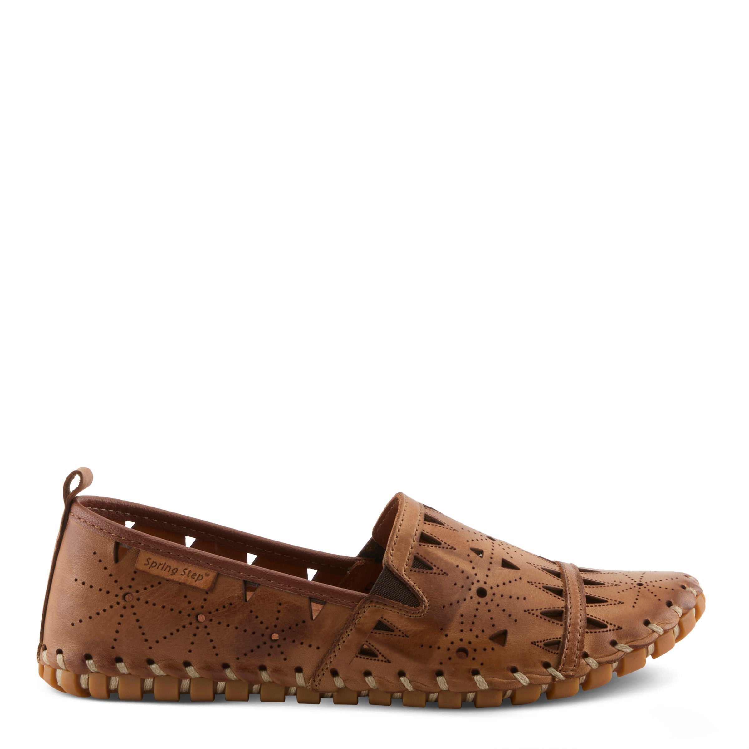 Spring Step SPRING STEP FUSARO LOAFER SHOE loafer in brown with comfortable everyday design