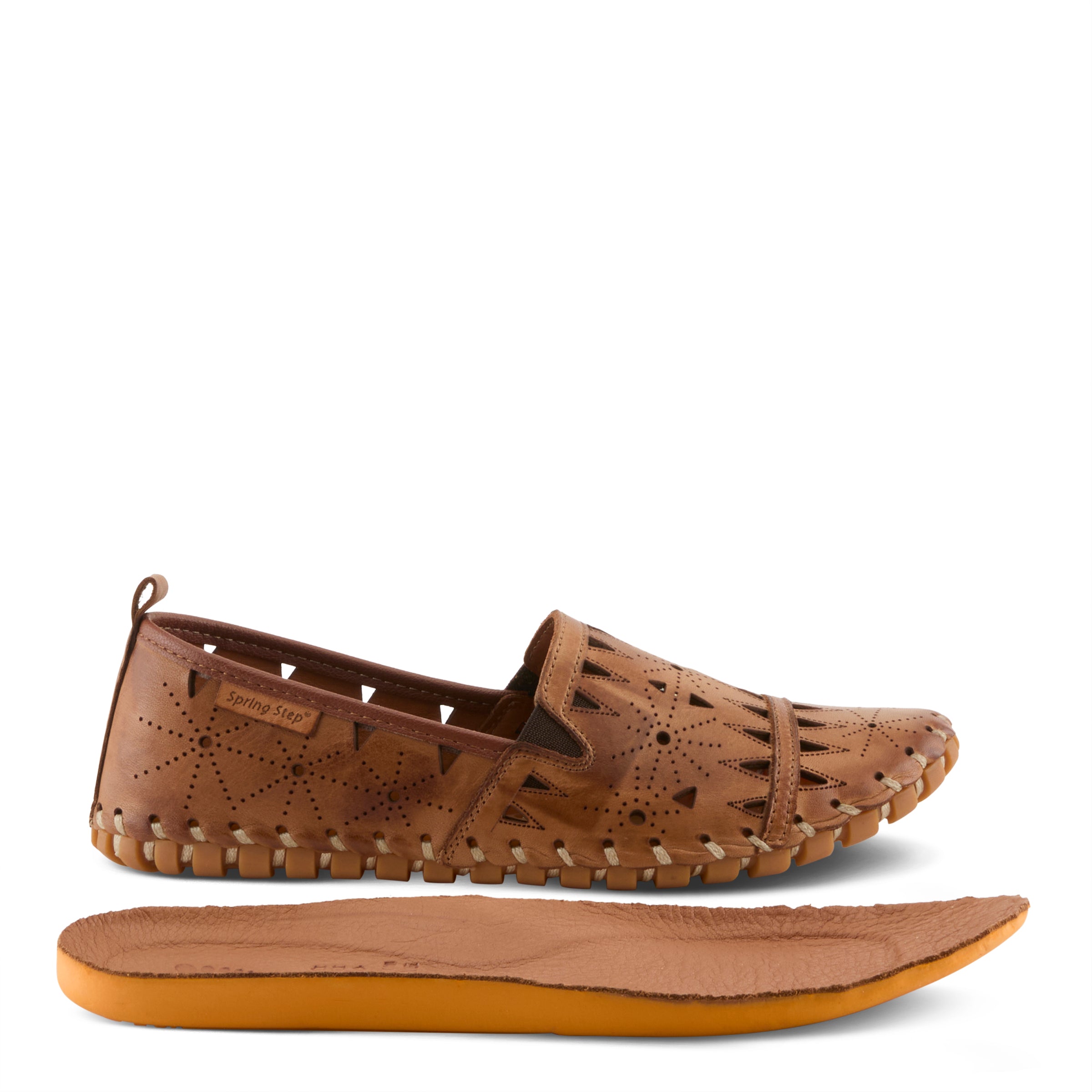 Spring Step SPRING STEP FUSARO LOAFER SHOE loafer in grey with comfortable everyday design