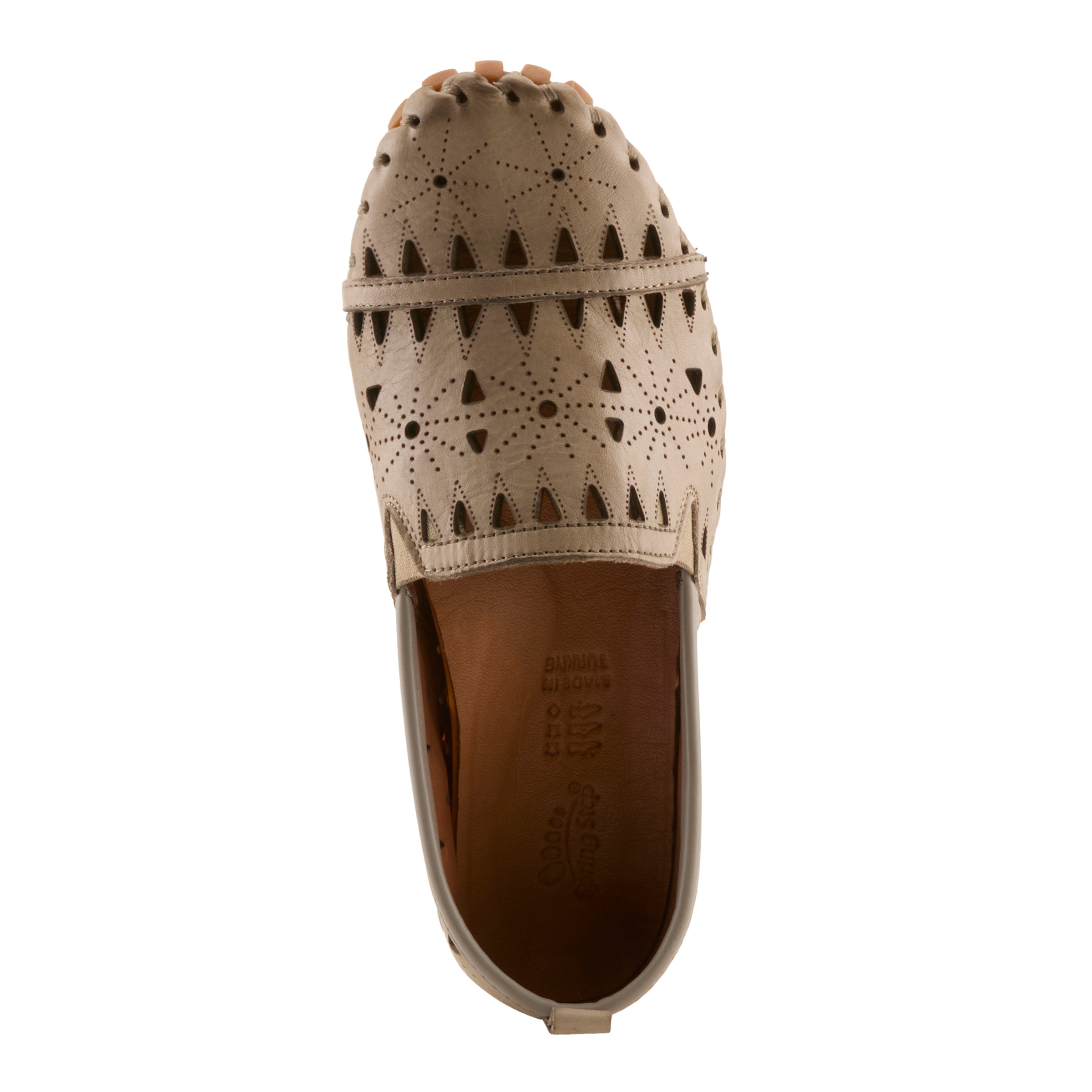 Spring Step SPRING STEP FUSARO LOAFER SHOE loafer in white with comfortable everyday design