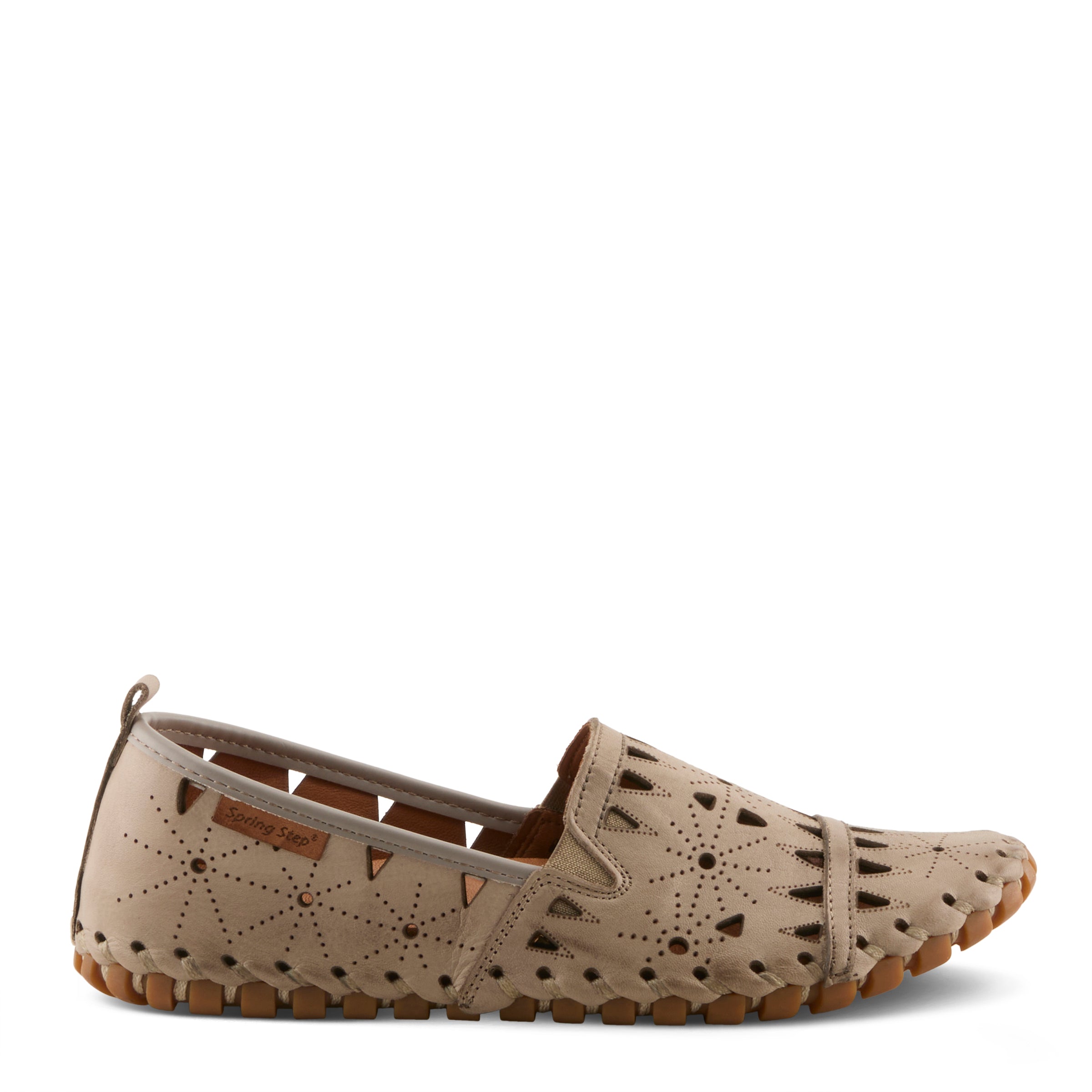 Spring Step SPRING STEP FUSARO LOAFER SHOE loafer in white with comfortable everyday design