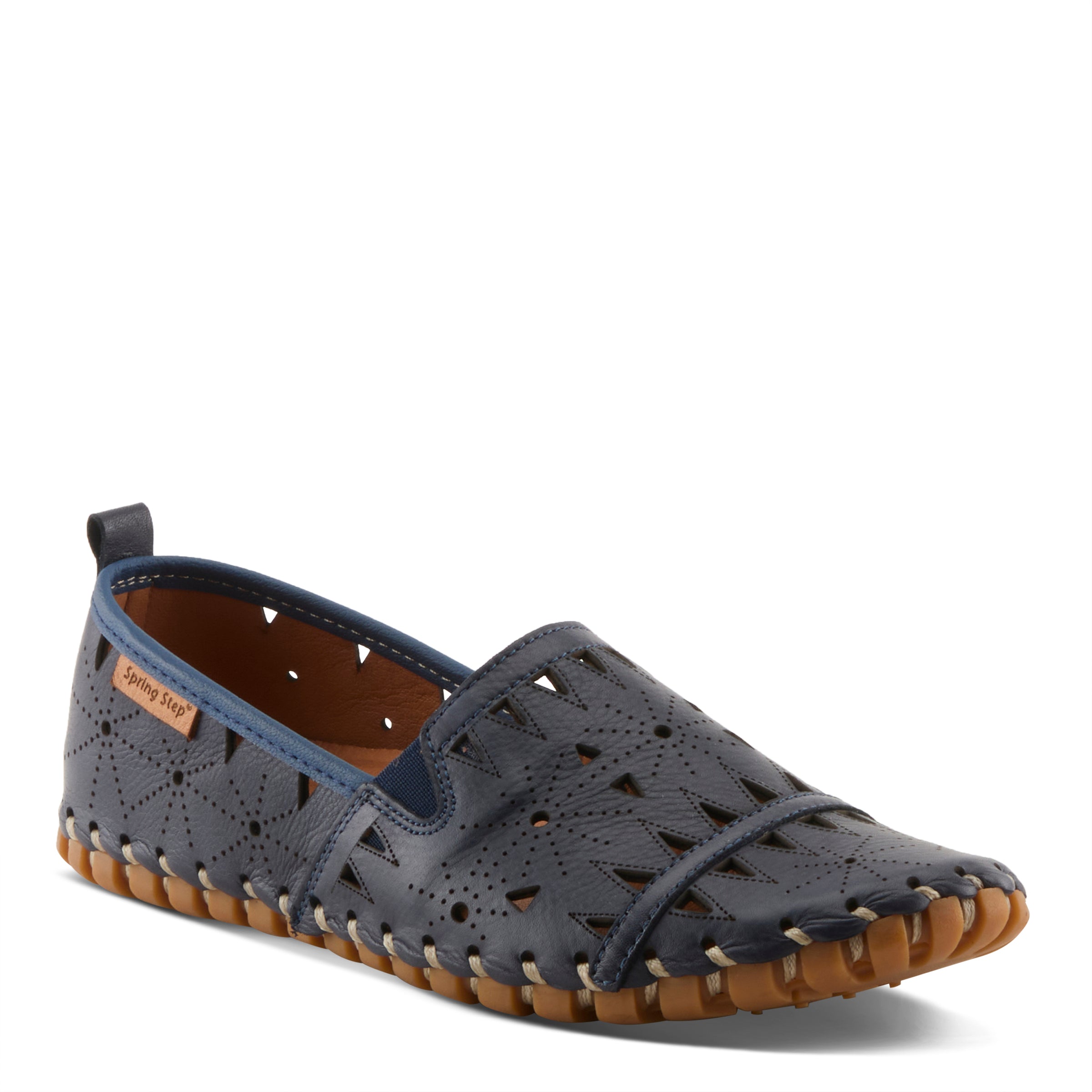 Spring Step SPRING STEP FUSARO LOAFER SHOE loafer in green with comfortable everyday design