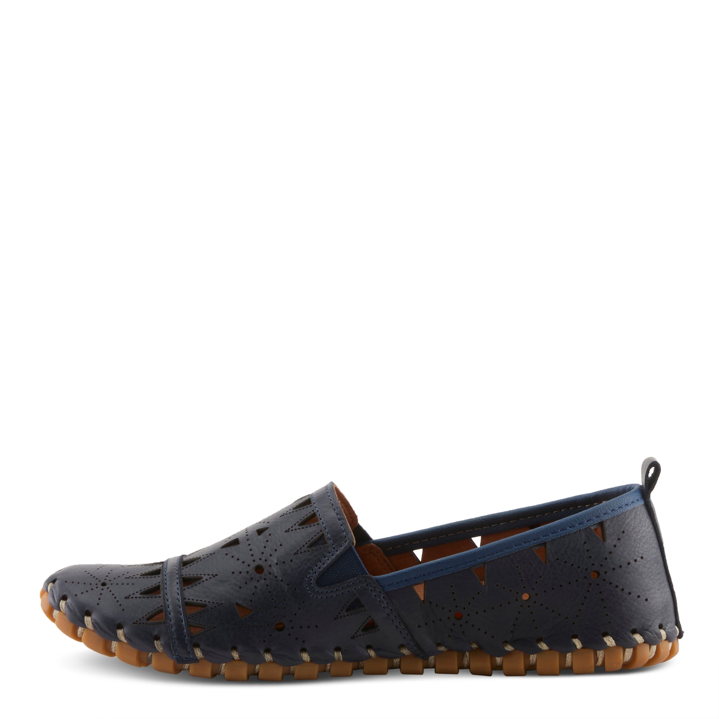 Spring Step SPRING STEP FUSARO LOAFER SHOE loafer in blue with comfortable everyday design