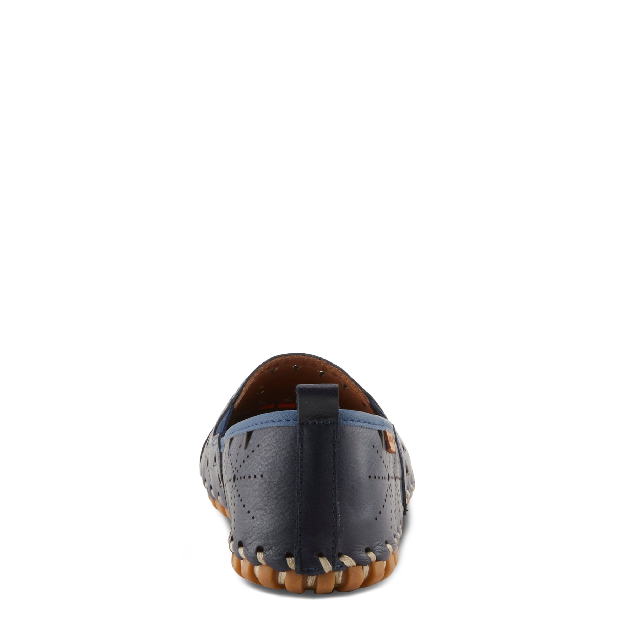 Spring Step SPRING STEP FUSARO LOAFER SHOE loafer in blue with comfortable everyday design